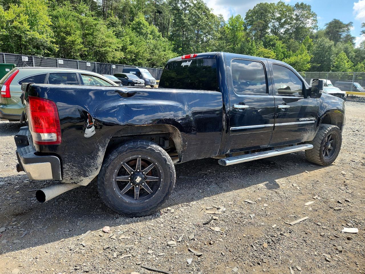 2012 Gmc Sierra K3500 Denali Black vin: 1GT426E83CF167922