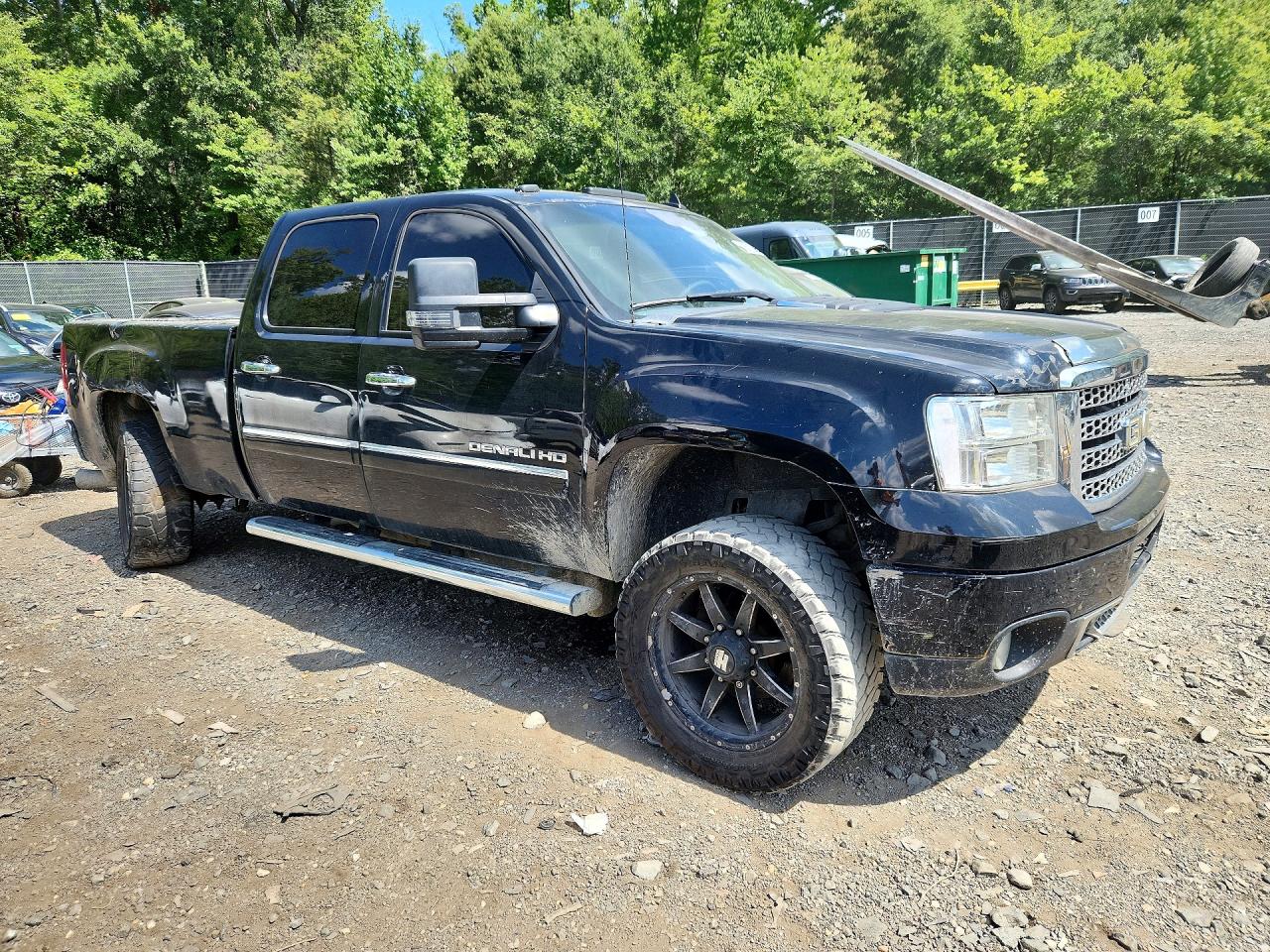 2012 Gmc Sierra K3500 Denali Black vin: 1GT426E83CF167922
