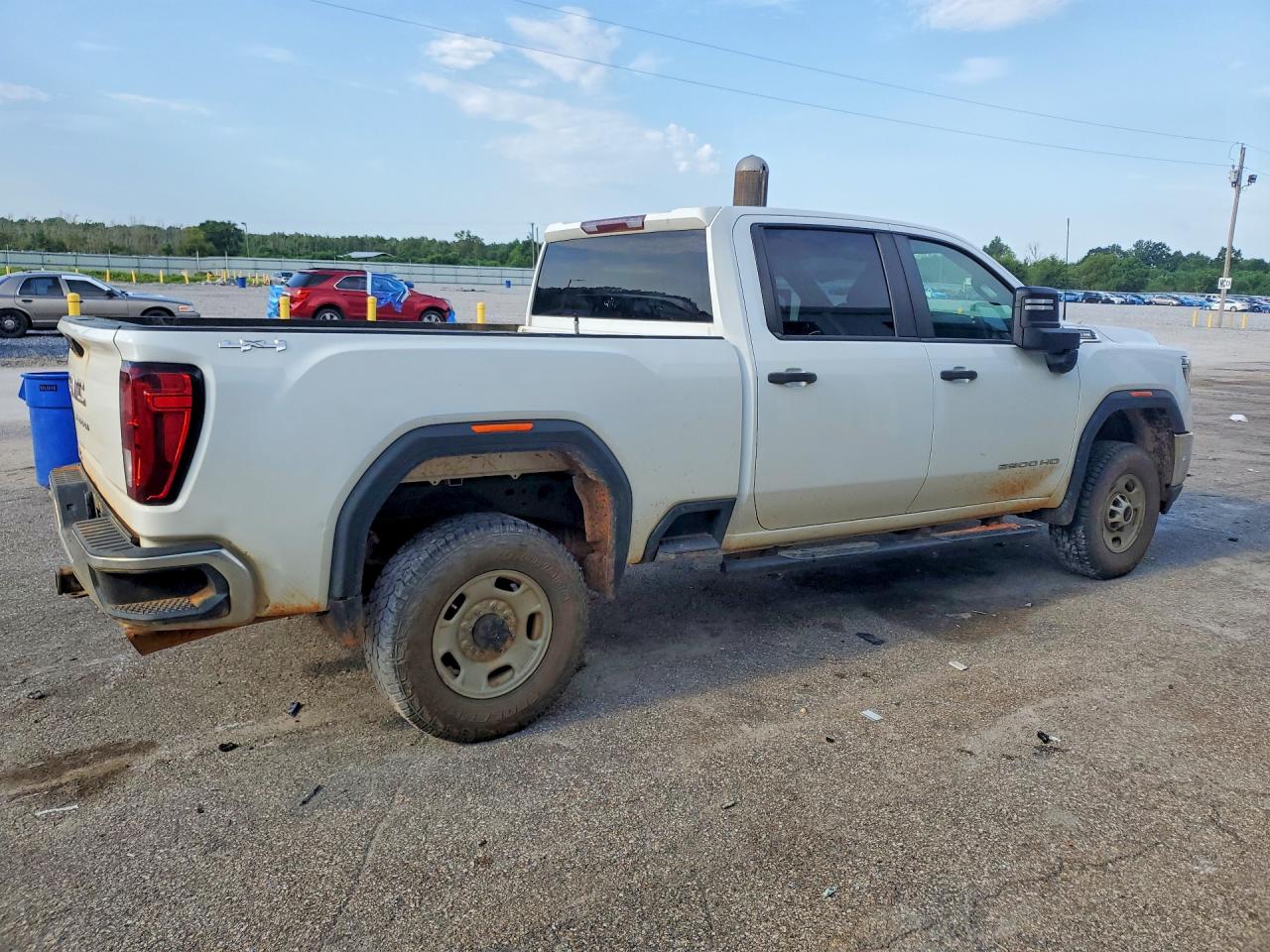 2021 Gmc Sierra K2500 Heavy Duty Белый vin: 1GT49LE76MF204335