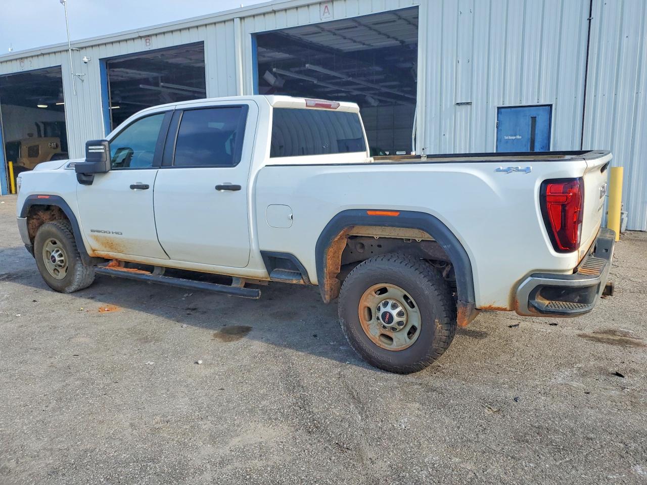 2021 Gmc Sierra K2500 Heavy Duty Белый vin: 1GT49LE76MF204335