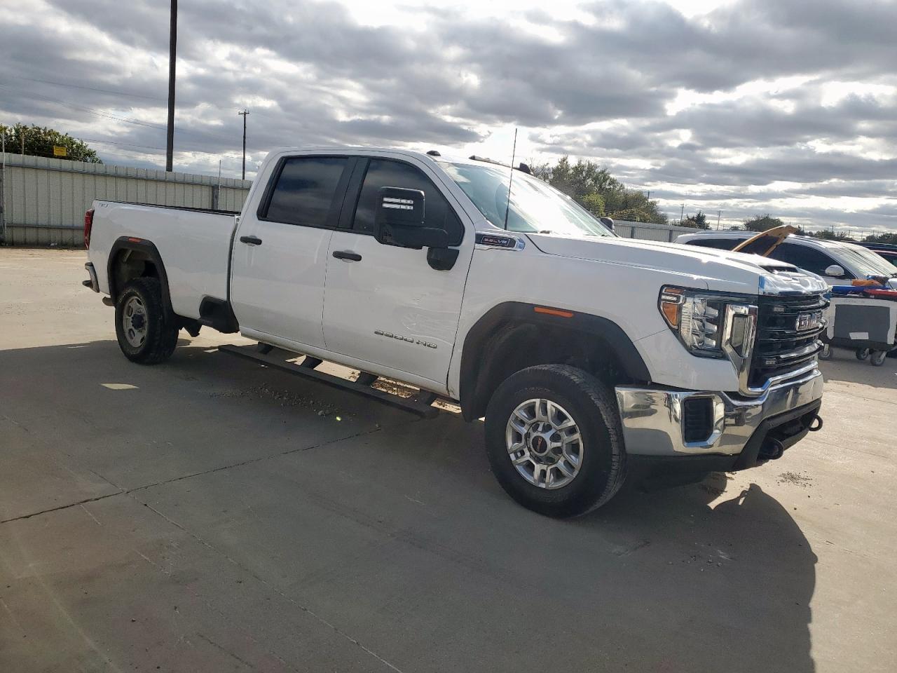 2021 Gmc Sierra K2500 Heavy Duty White vin: 1GT49LE78MF238177