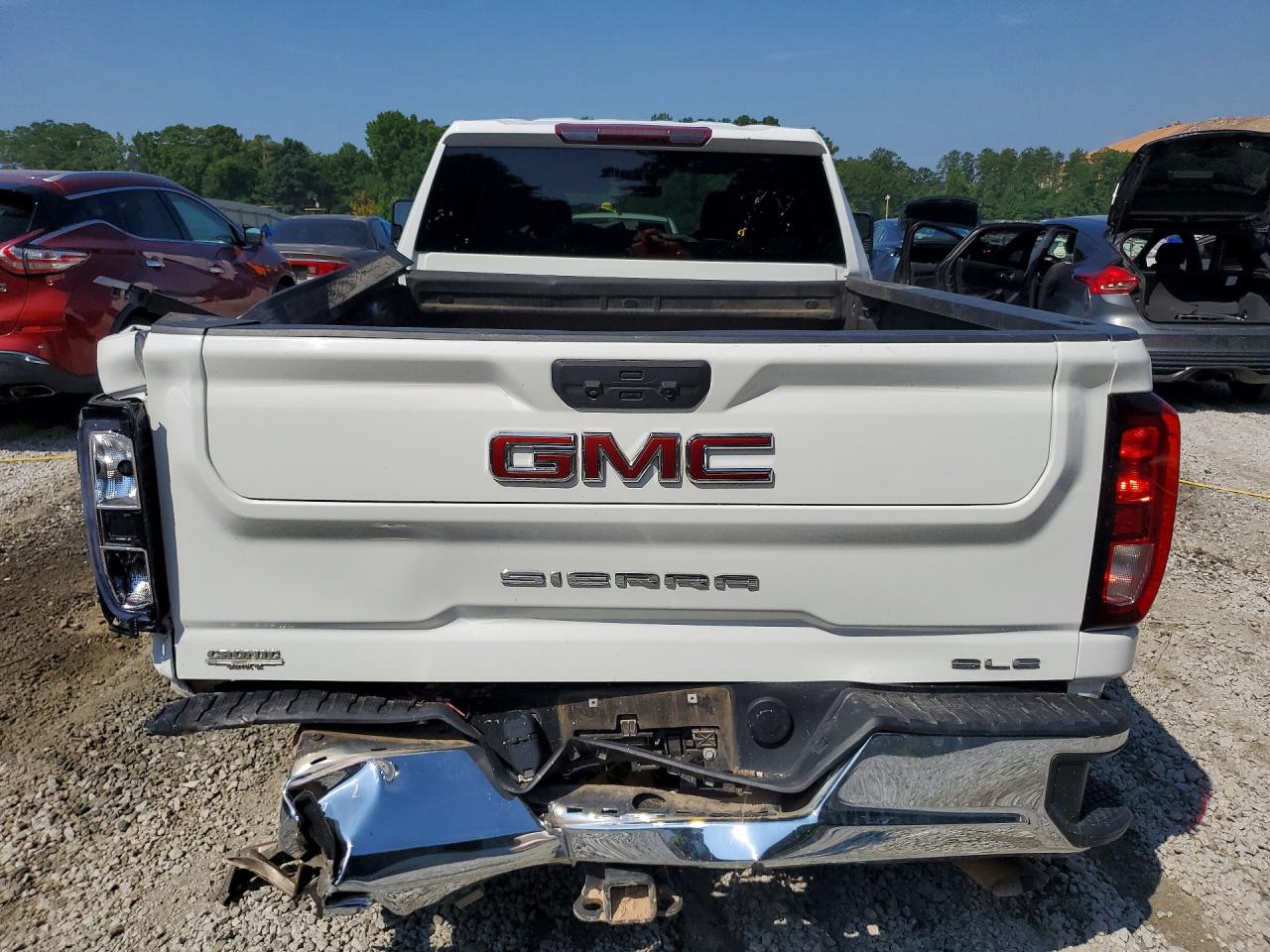 2024 Gmc Sierra K2500 Sle White vin: 1GT49ME78RF248320