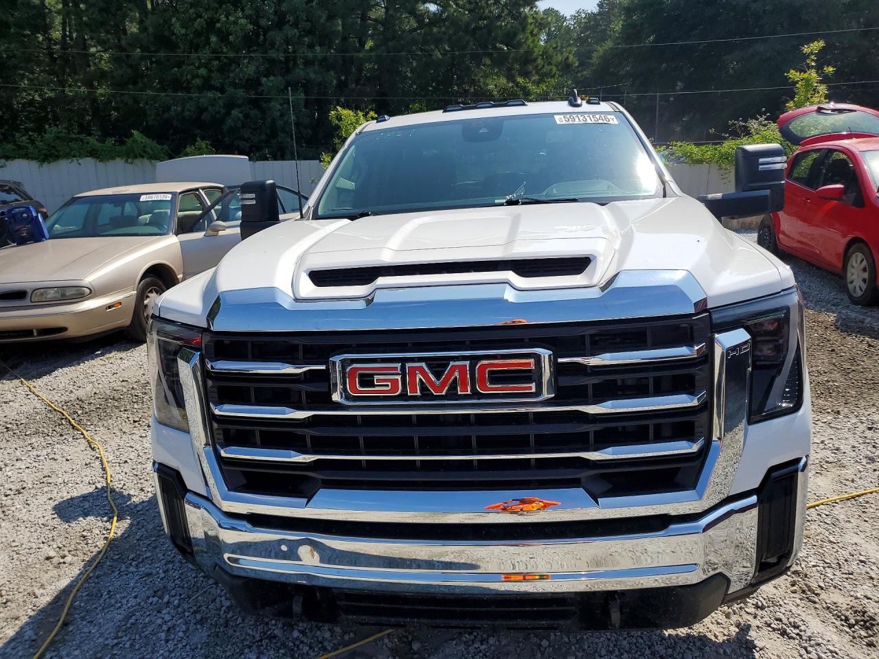 2024 Gmc Sierra K2500 Sle White vin: 1GT49ME78RF248320