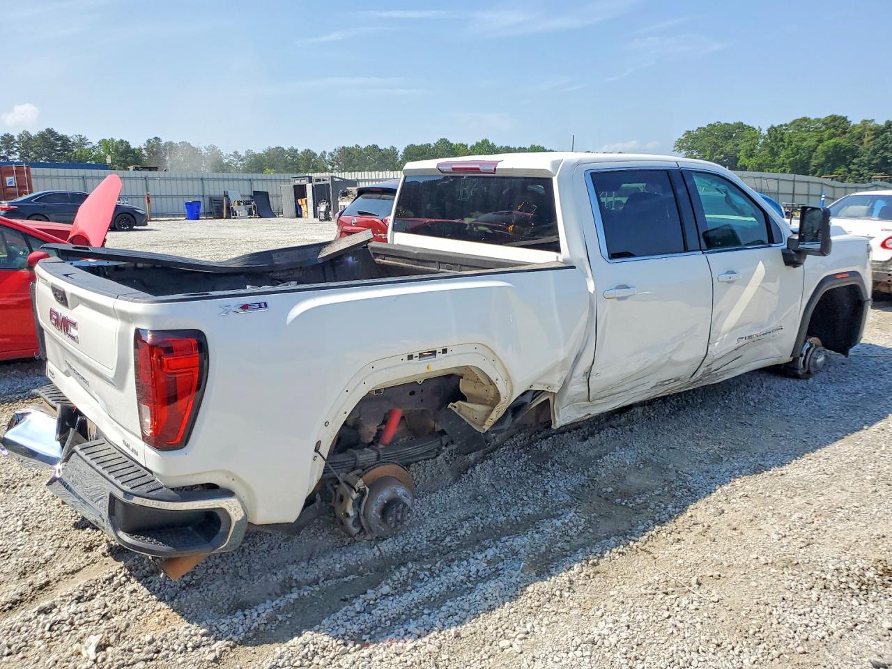 2024 Gmc Sierra K2500 Sle White vin: 1GT49ME78RF248320