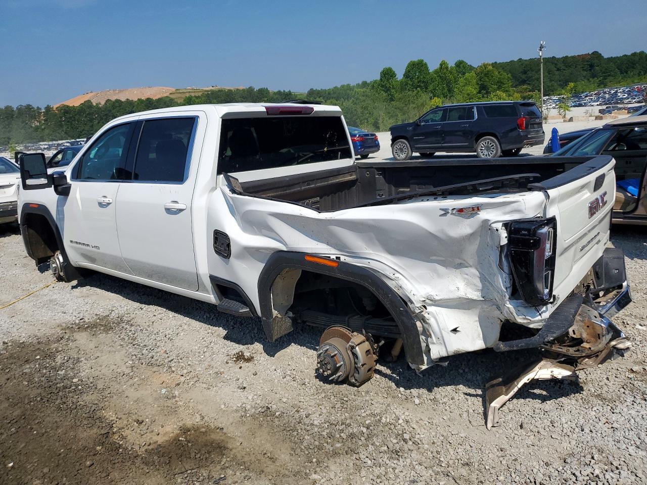 2024 Gmc Sierra K2500 Sle White vin: 1GT49ME78RF248320