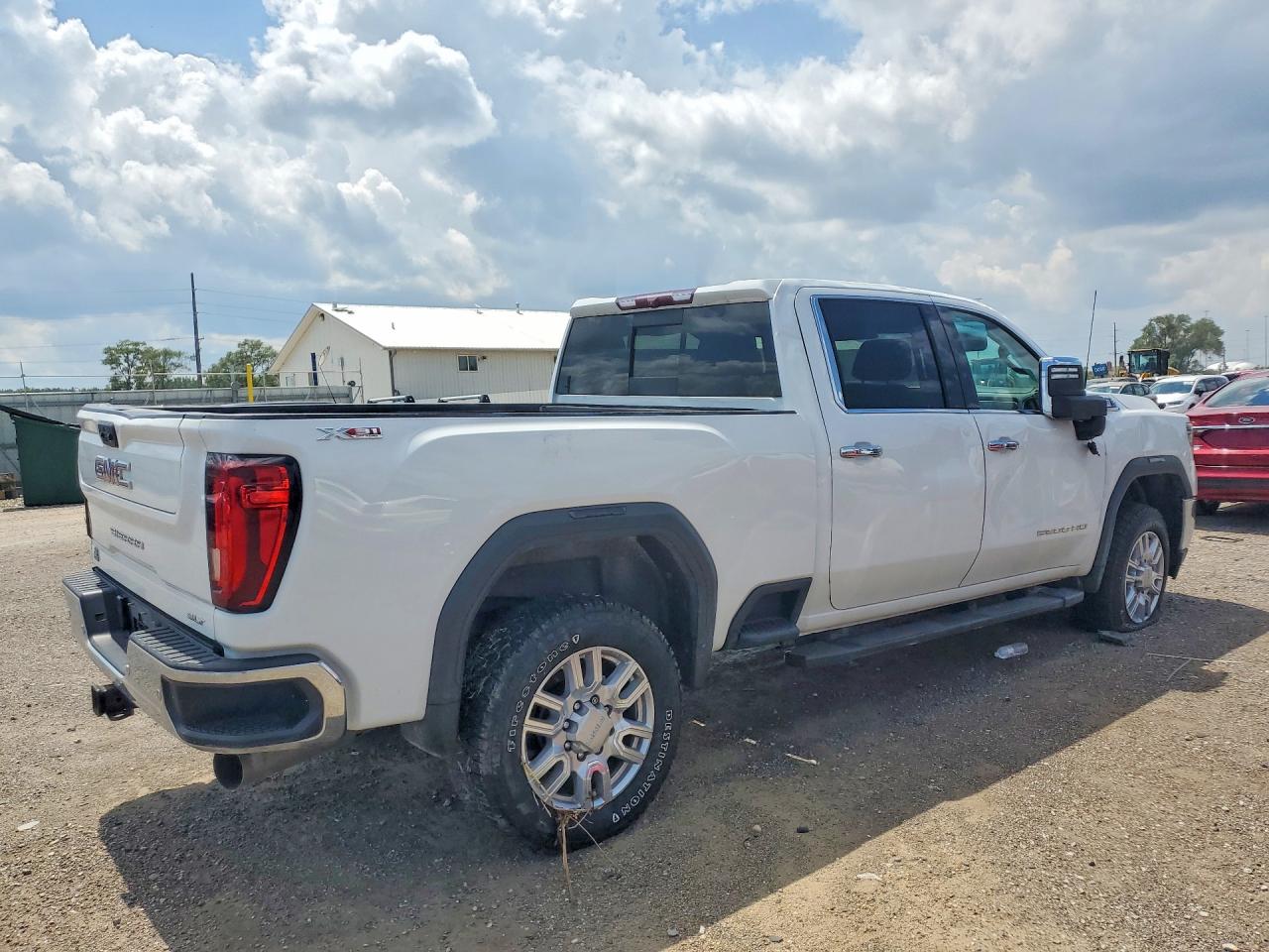 2020 Gmc Sierra K2500 Slt White vin: 1GT49NEY6LF185367