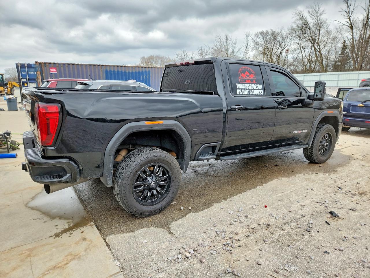 2022 Gmc Sierra K2500 At4 Black vin: 1GT49PEY0NF114888