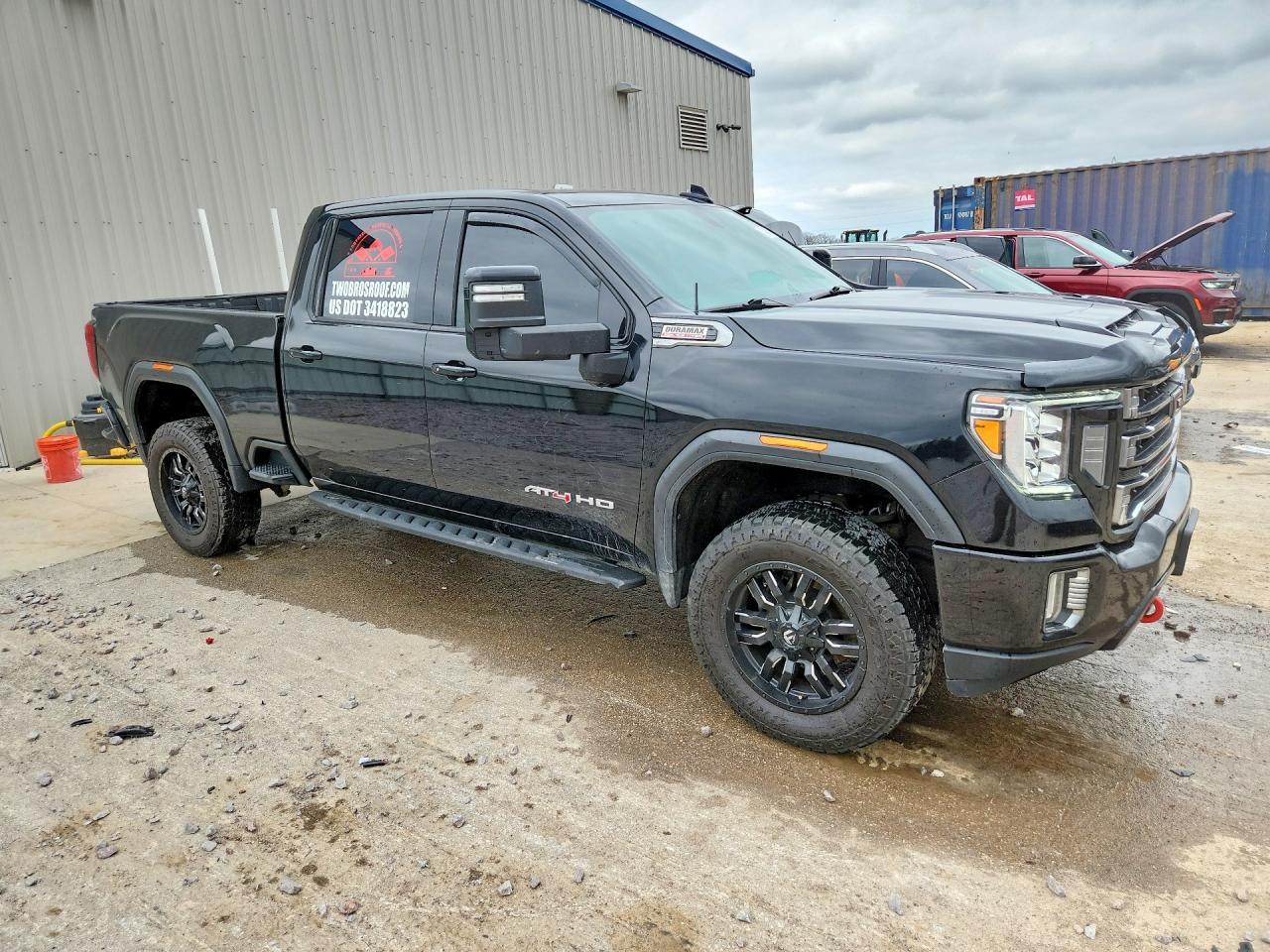 2022 Gmc Sierra K2500 At4 Black vin: 1GT49PEY0NF114888