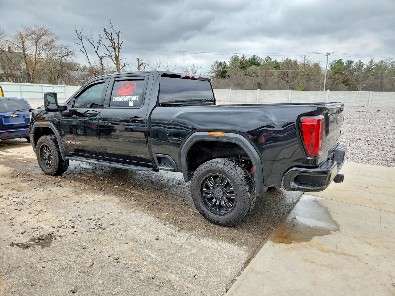2022 Gmc Sierra K2500 At4 Black vin: 1GT49PEY0NF114888
