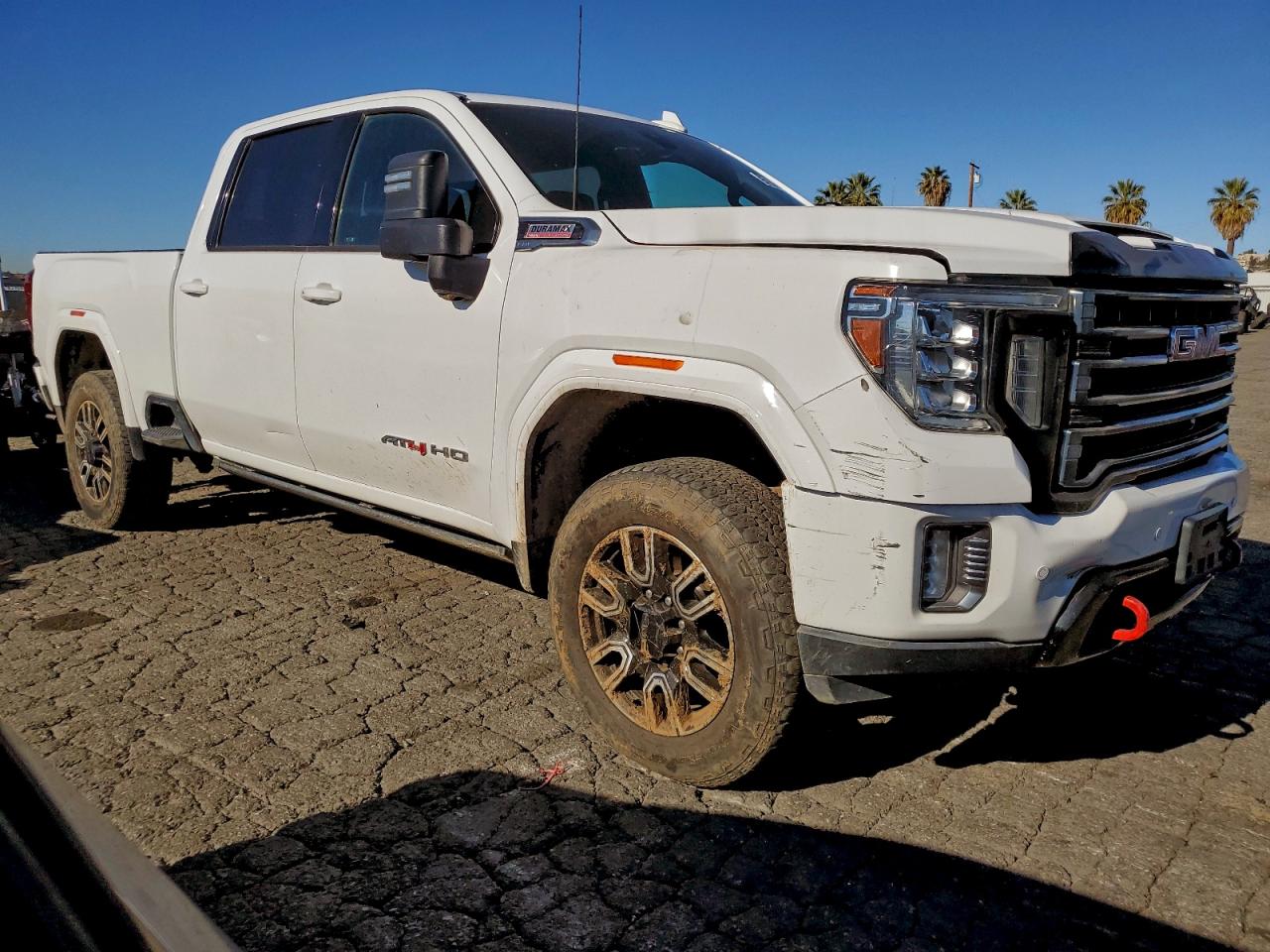 2020 Gmc Sierra K2500 At4 White vin: 1GT49PEY2LF212236