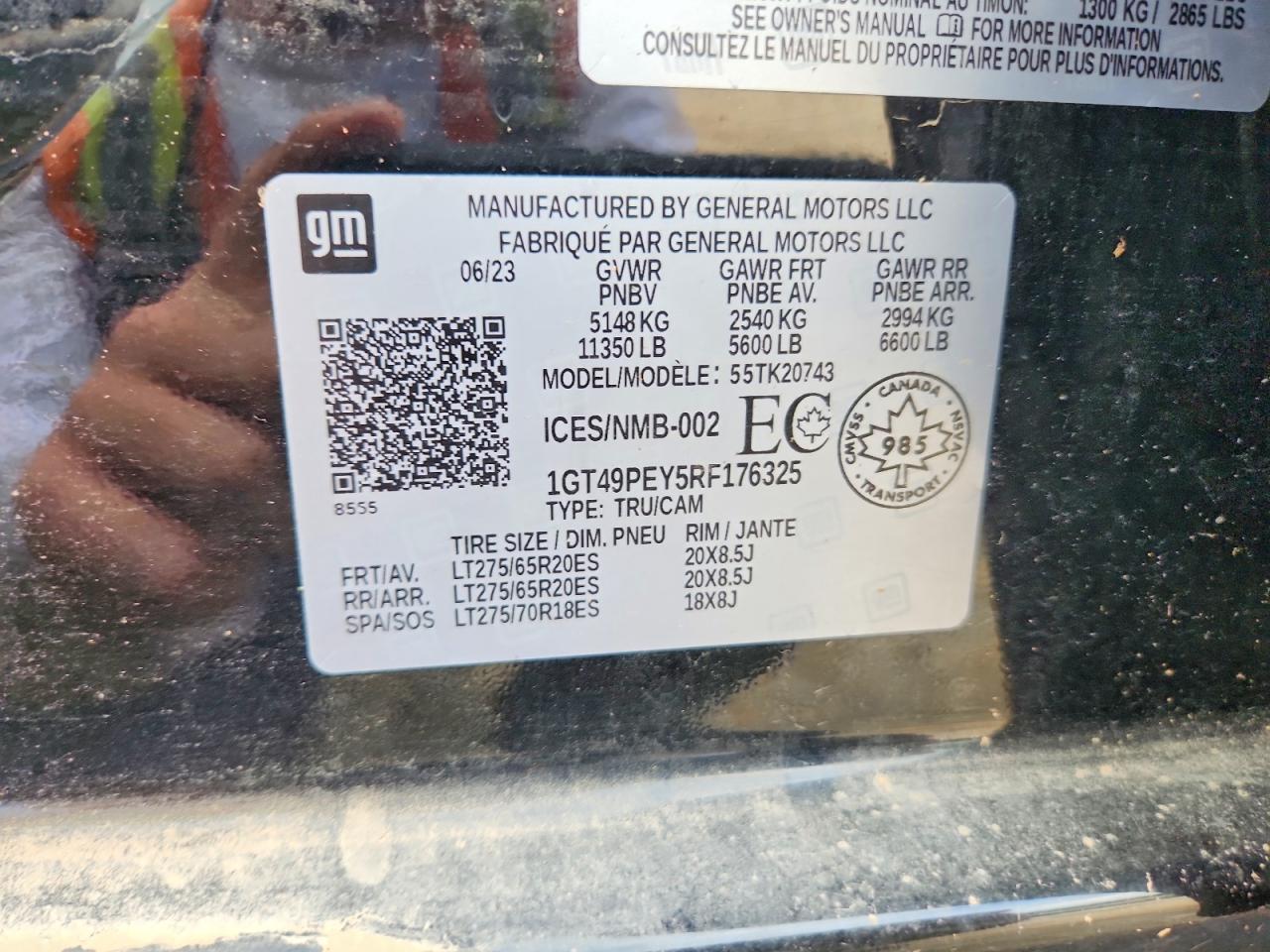 2024 Gmc Sierra K2500 At4 Black vin: 1GT49PEY5RF176325