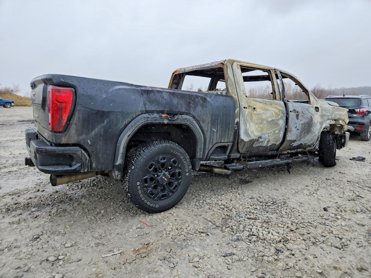 2020 Gmc Sierra K2500 At4 Черный vin: 1GT49PEY8LF294683