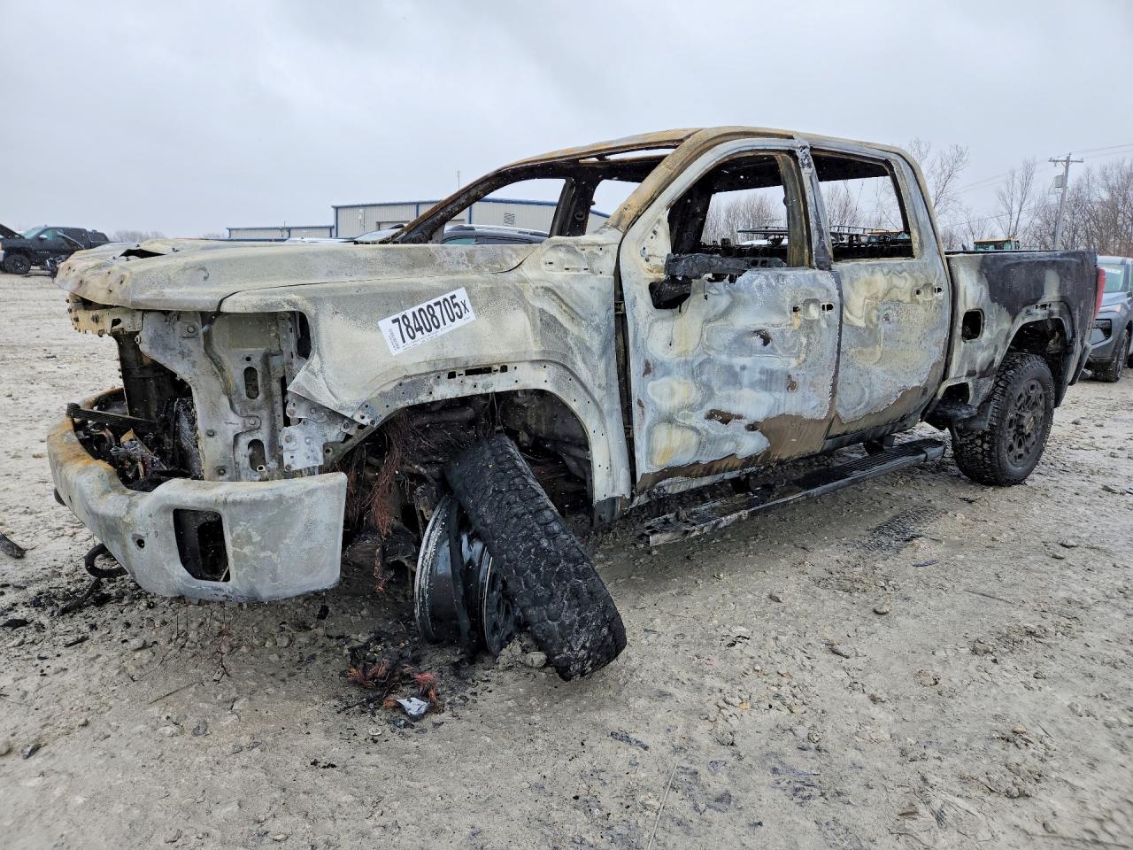 2020 Gmc Sierra K2500 At4 Black vin: 1GT49PEY8LF294683