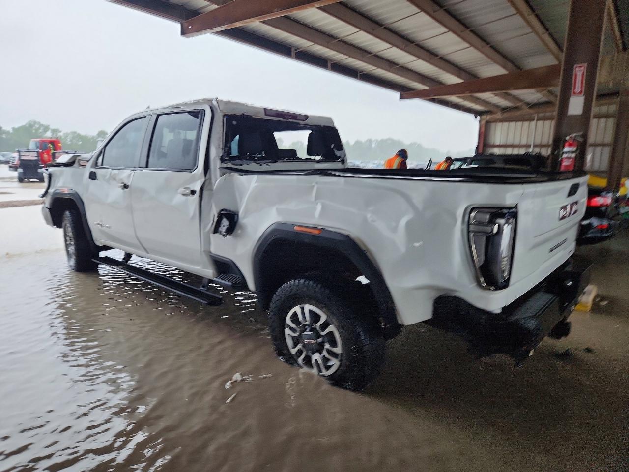 2023 Gmc Sierra K2500 At4 White vin: 1GT49PEY8PF245702