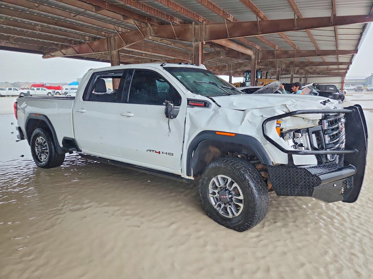 2023 Gmc Sierra K2500 At4 White vin: 1GT49PEY8PF245702