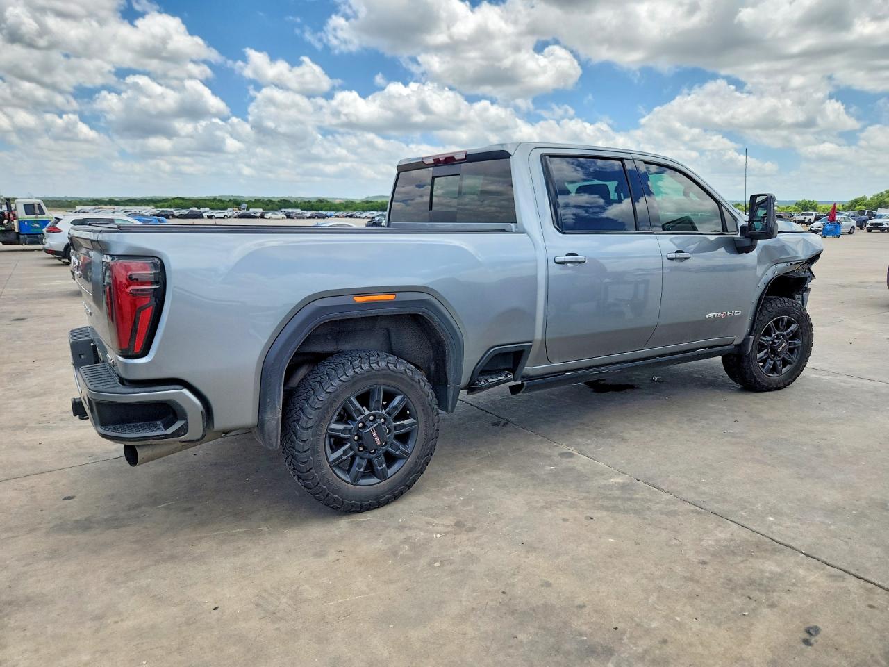 2024 Gmc Sierra K2500 At4 Gray vin: 1GT49PEY9RF229589