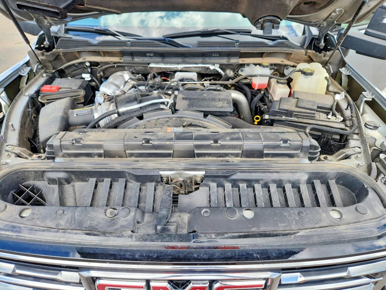 2024 Gmc Sierra K2500 At4 Gray vin: 1GT49PEY9RF229589