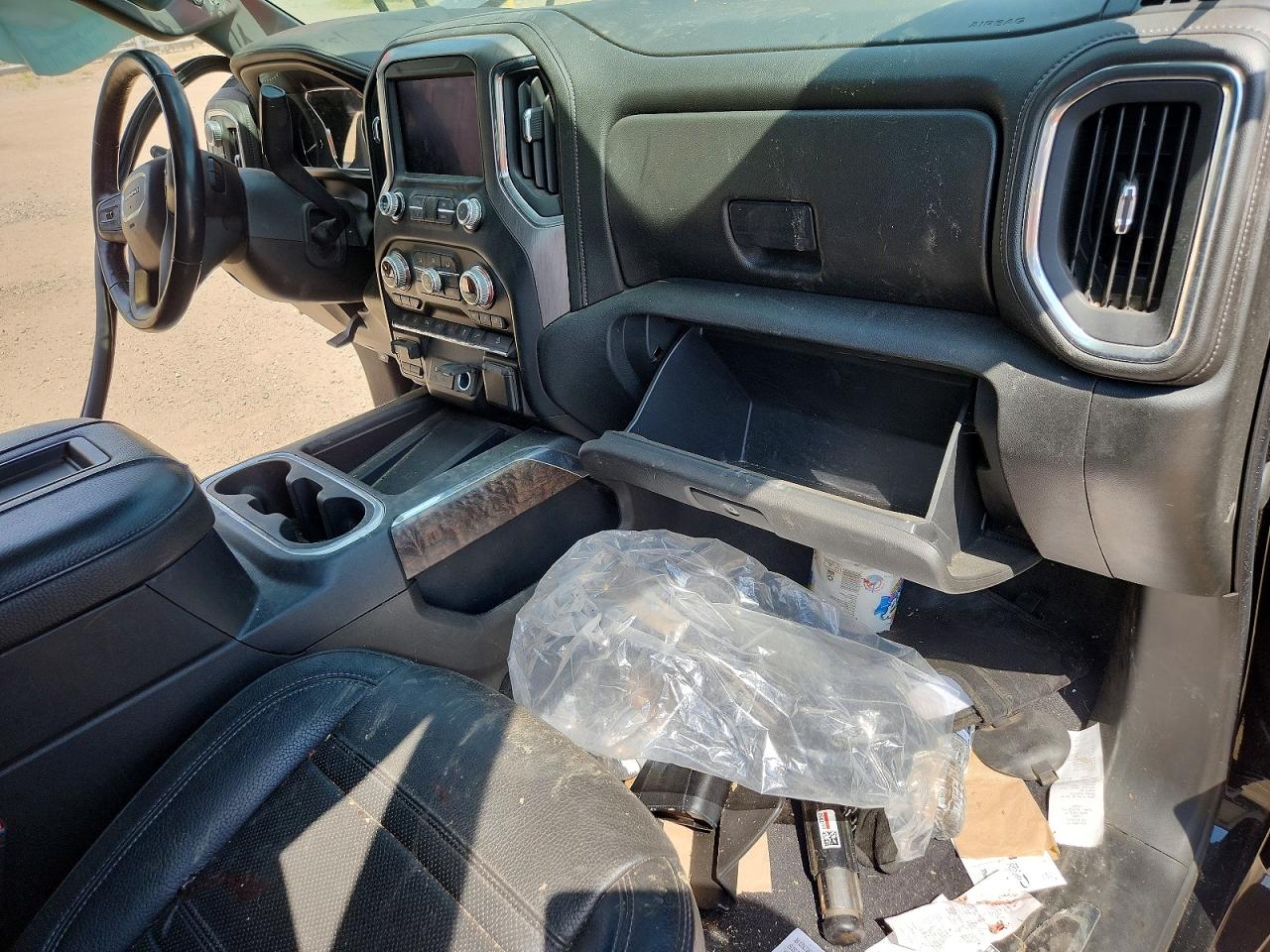 2020 Gmc Sierra K2500 Denali Black vin: 1GT49REY0LF305722