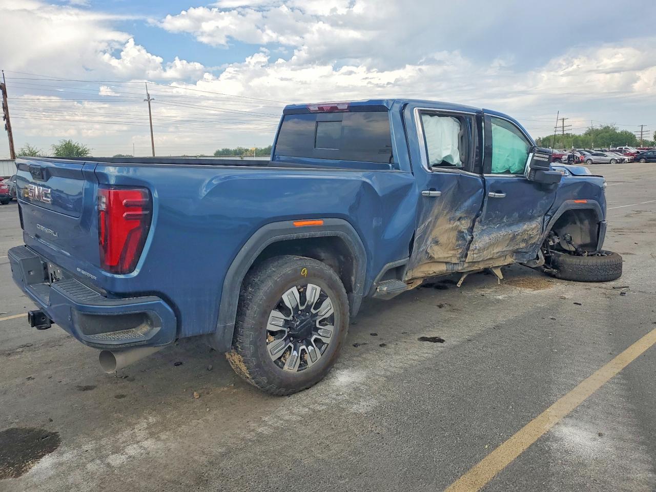 2024 Gmc Sierra K2500 Denali Blue vin: 1GT49REY3RF404298