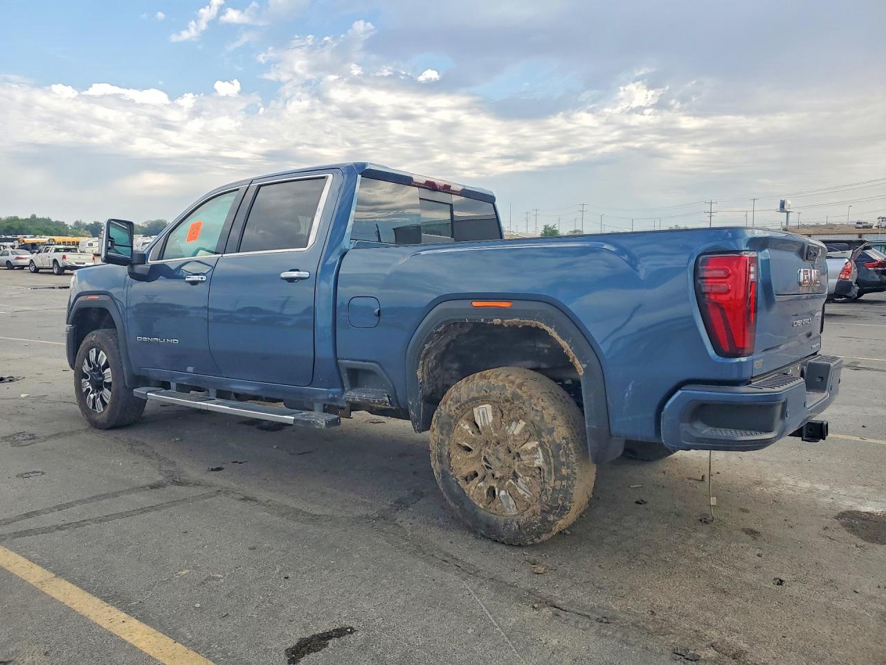 2024 Gmc Sierra K2500 Denali Blue vin: 1GT49REY3RF404298