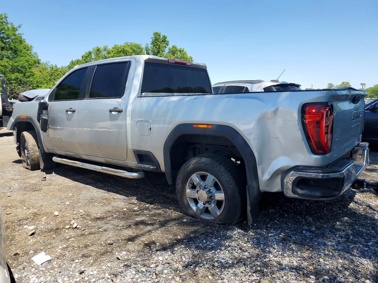 2021 Gmc Sierra K3500 Silver vin: 1GT49SE73MF105014