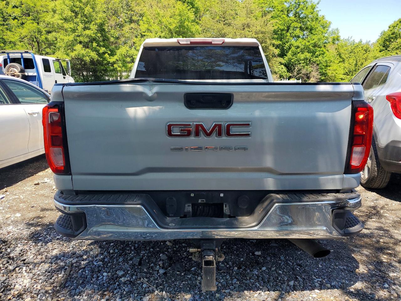 2021 Gmc Sierra K3500 Silver vin: 1GT49SE73MF105014