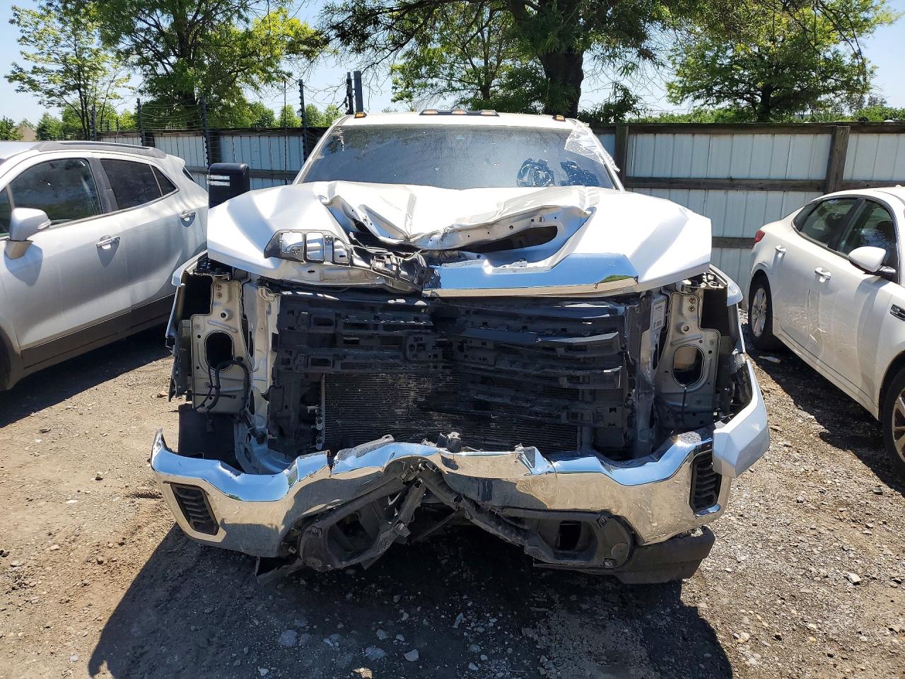 2021 Gmc Sierra K3500 Silver vin: 1GT49SE73MF105014