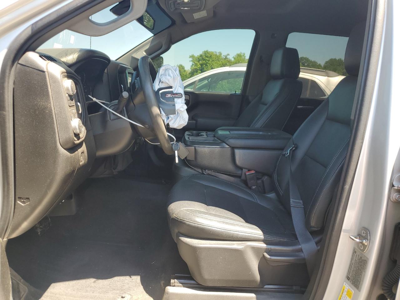 2021 Gmc Sierra K3500 Silver vin: 1GT49SE73MF105014 Damage: Airbag - Front Left, Deployed, Replacement Required