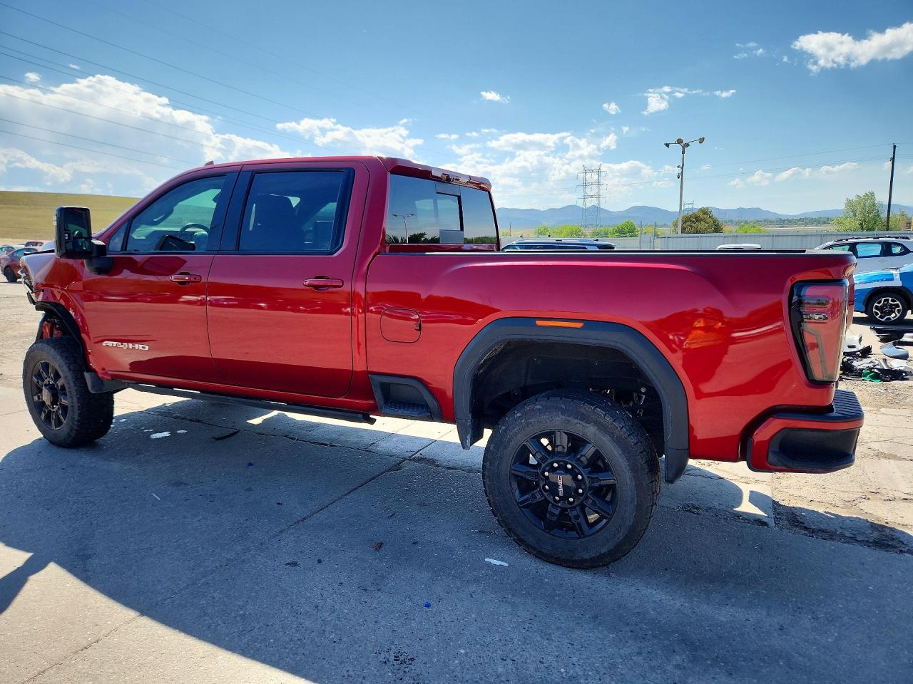 2024 Gmc Sierra K3500 At4 Red vin: 1GT49VEY1RF219594