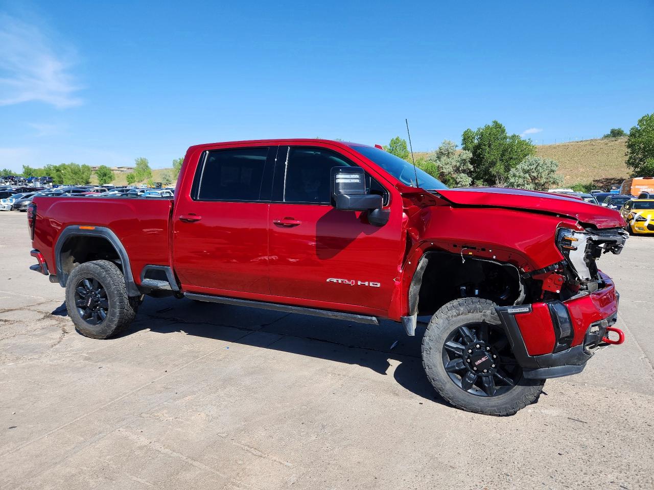 2024 Gmc Sierra K3500 At4 Red vin: 1GT49VEY1RF219594