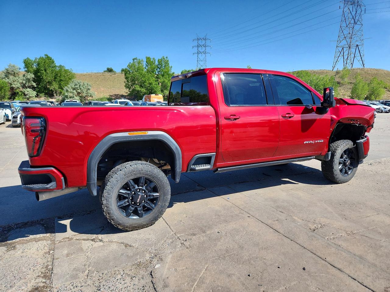 2024 Gmc Sierra K3500 At4 Red vin: 1GT49VEY1RF219594