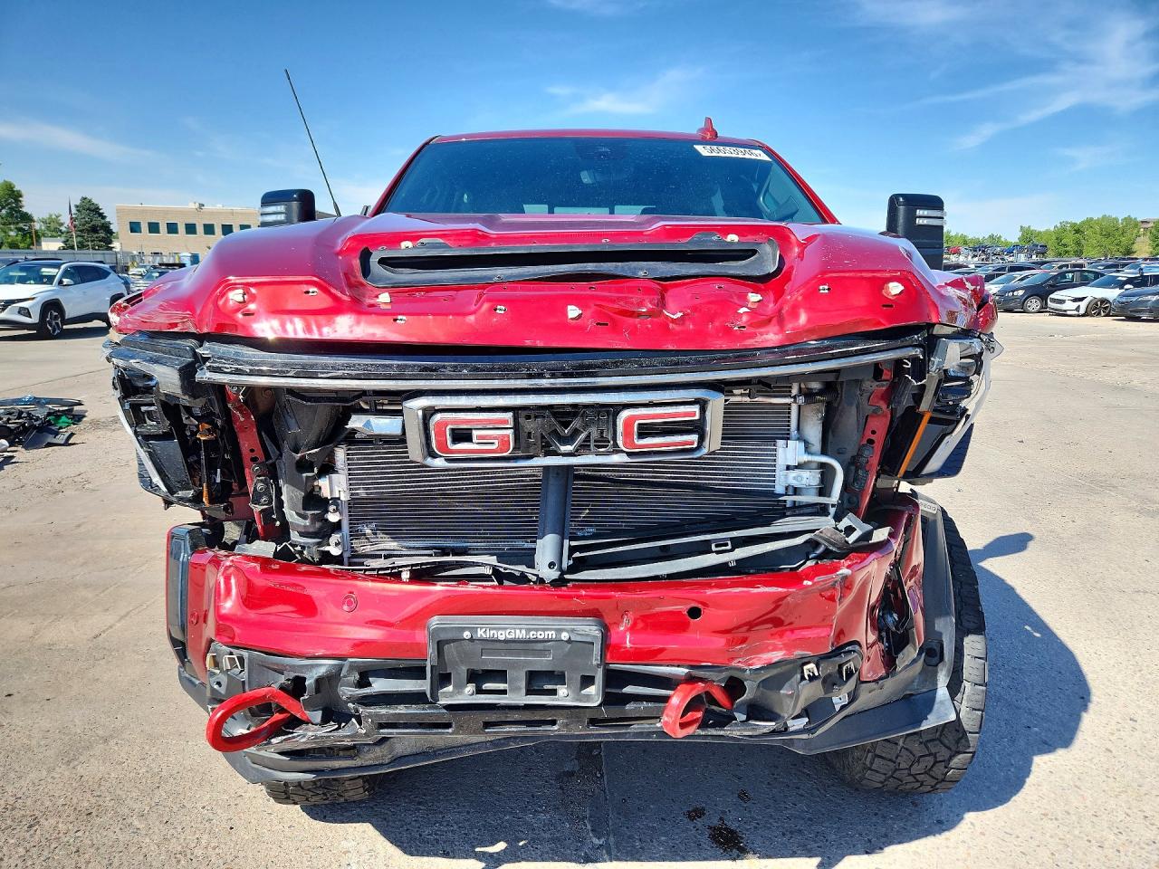 2024 Gmc Sierra K3500 At4 Red vin: 1GT49VEY1RF219594