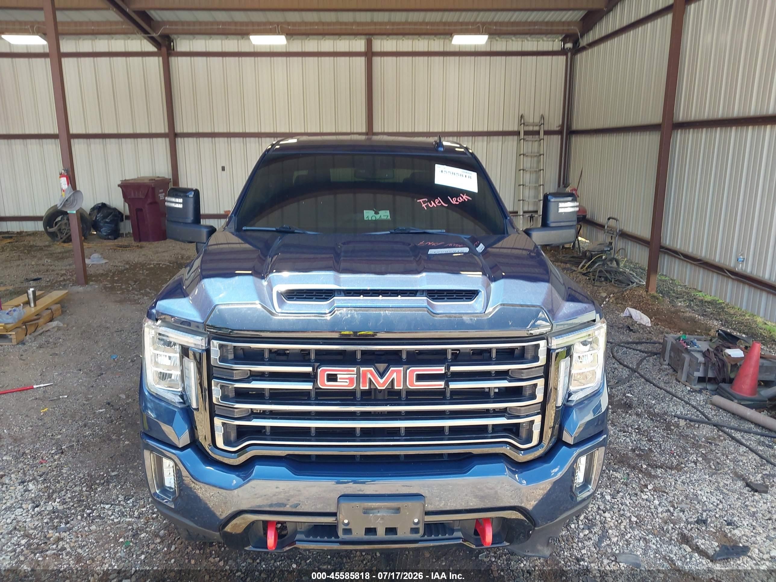 2021 Gmc Sierra 3500 Blue vin: 1GT49VEY2MF306056