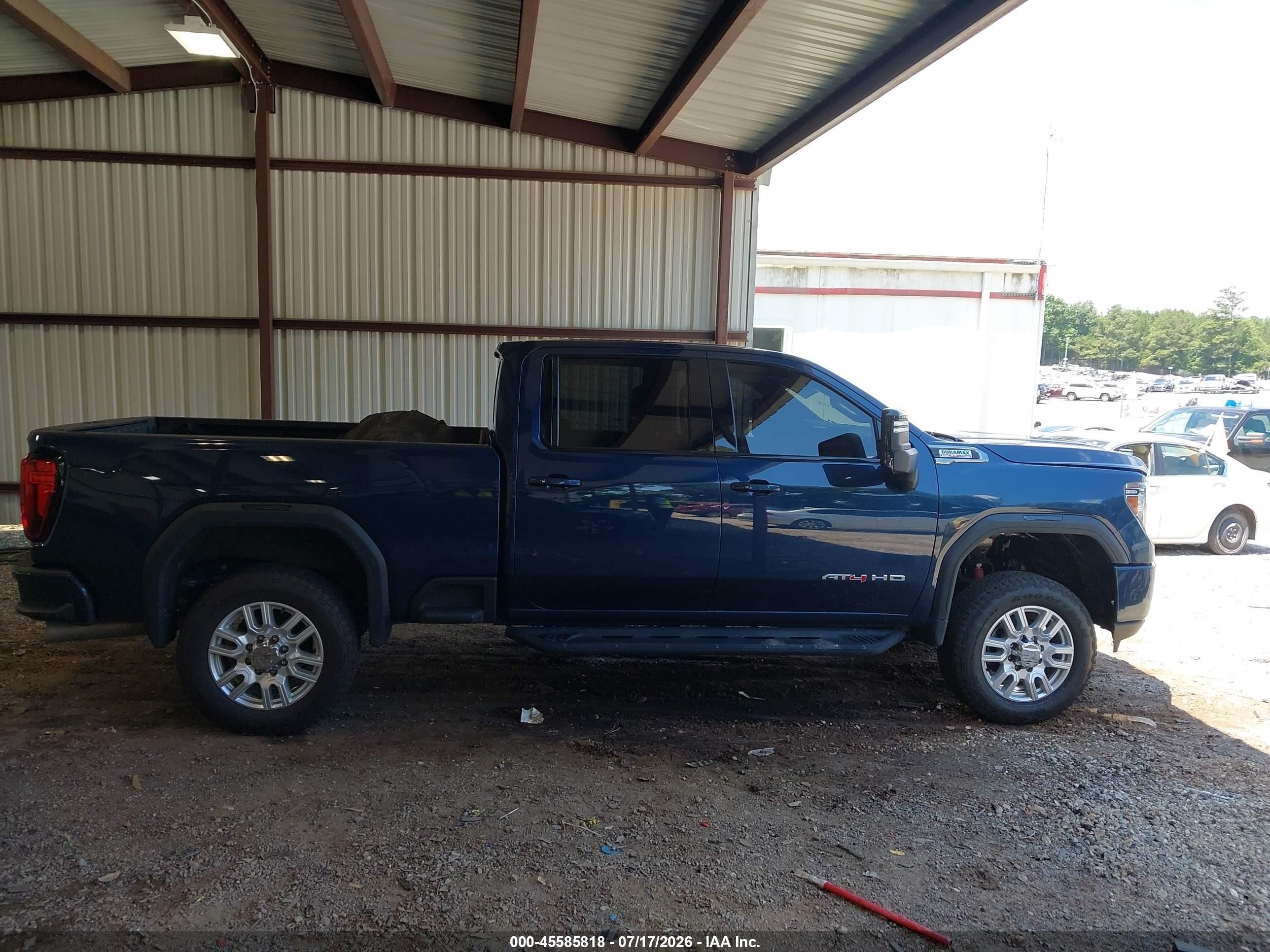 2021 Gmc Sierra 3500 Blue vin: 1GT49VEY2MF306056