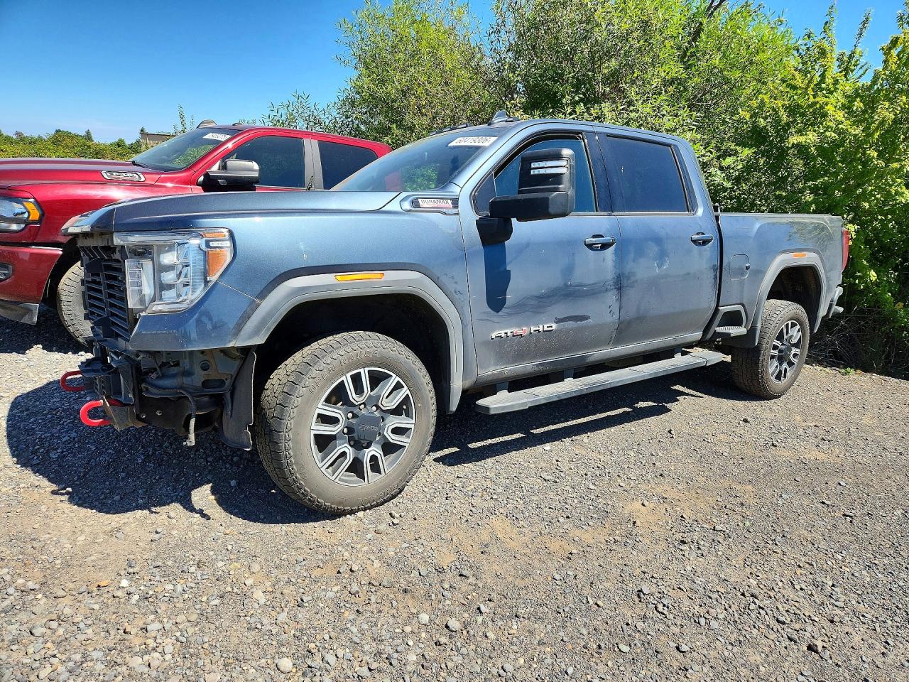 2020 Gmc Sierra K3500 At4 Gray vin: 1GT49VEY9LF181250