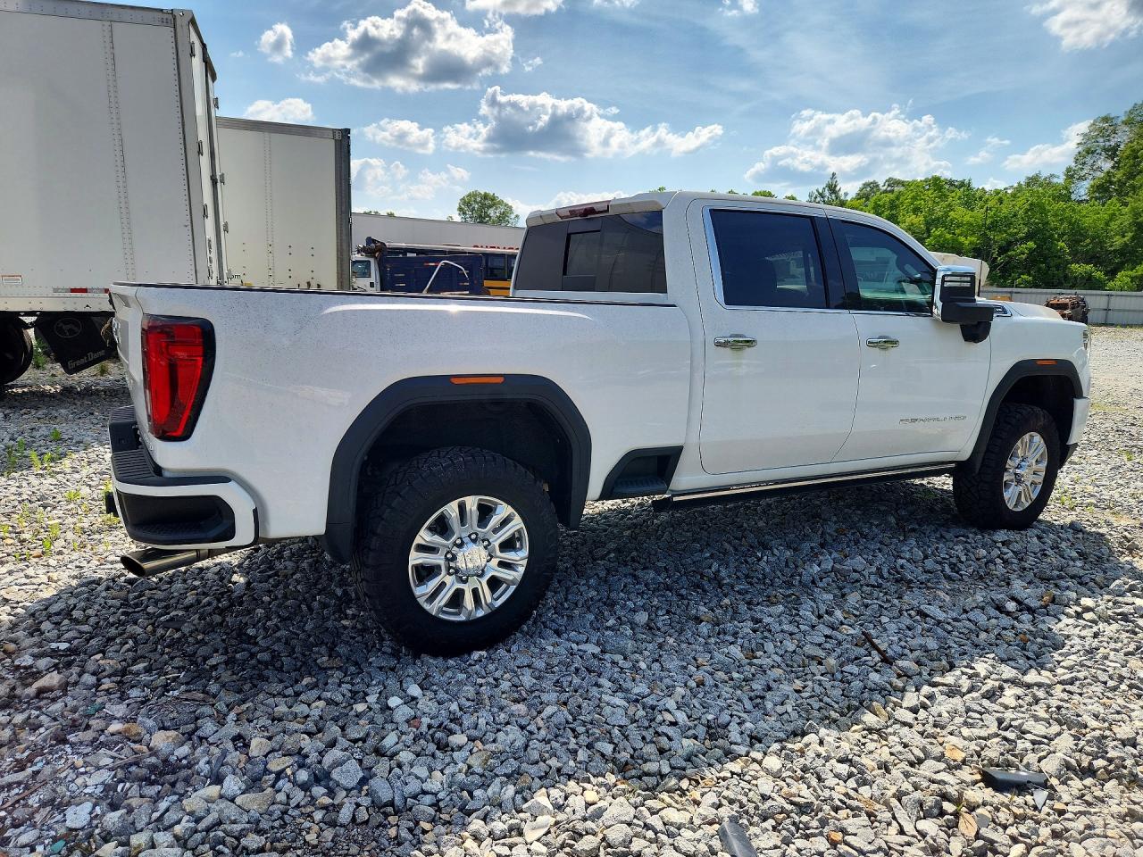 2021 Gmc Sierra K3500 Denali White vin: 1GT49WE73MF203466