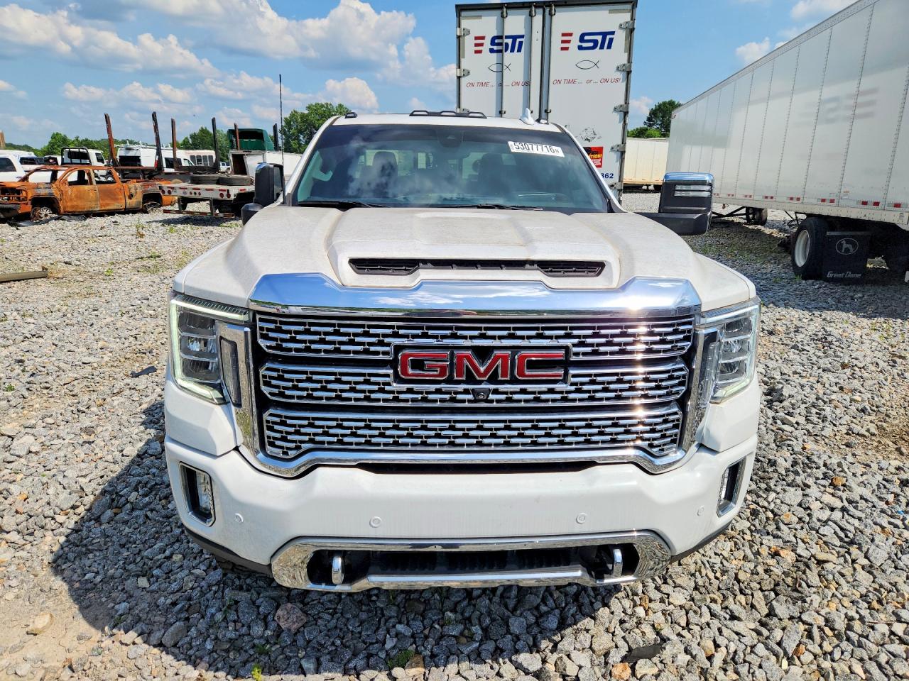 2021 Gmc Sierra K3500 Denali White vin: 1GT49WE73MF203466