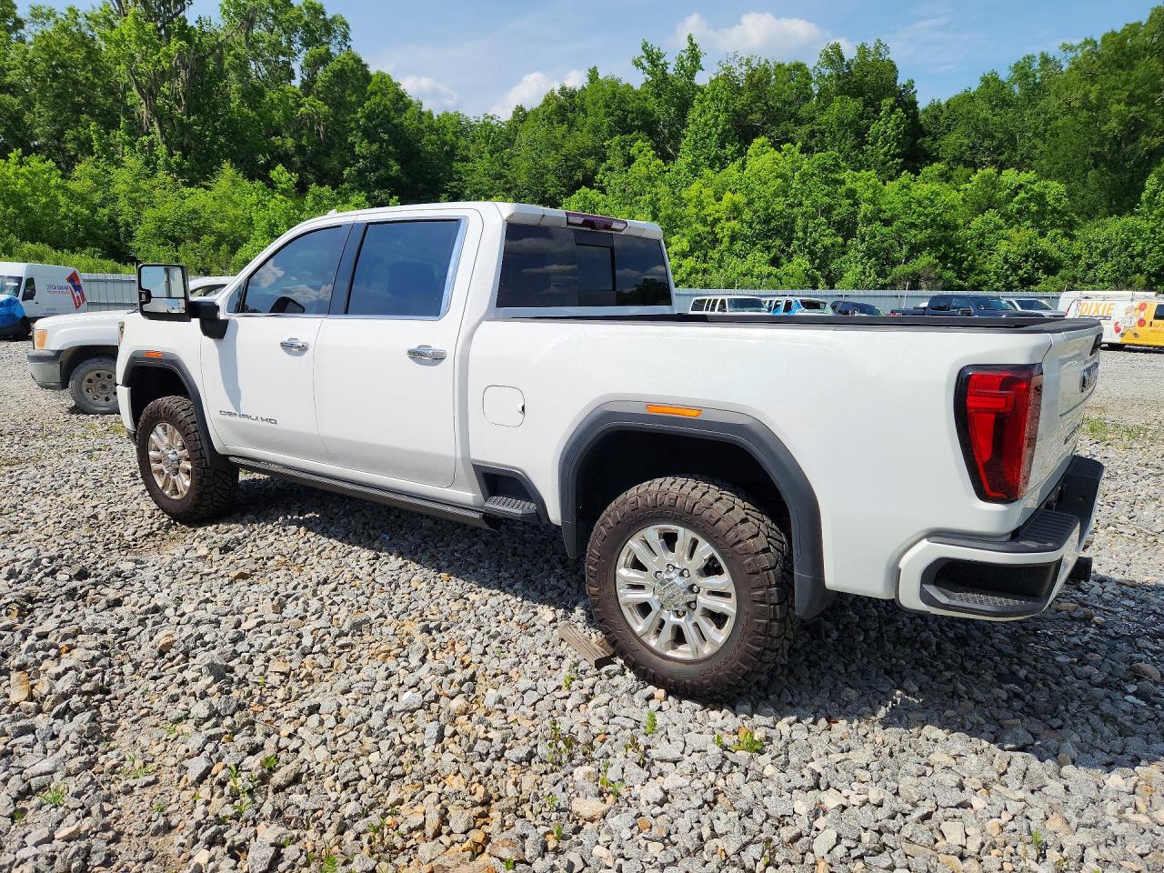 2021 Gmc Sierra K3500 Denali White vin: 1GT49WE73MF203466