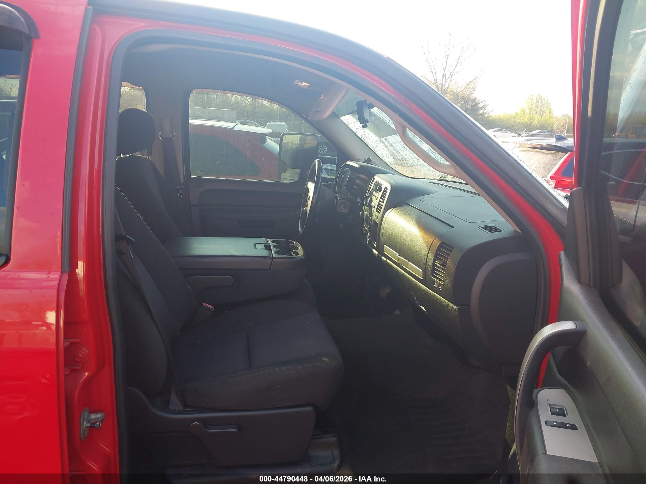 2010 Gmc Sierra 2500hd Sle Red vin: 1GT4K0B63AF131838