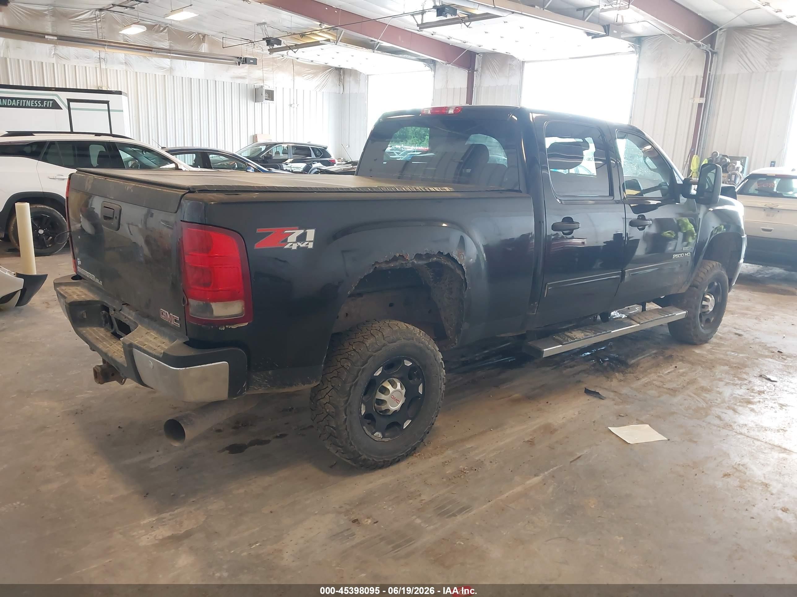 2010 Gmc Sierra 2500hd Sle Black vin: 1GT4K0B66AF126052
