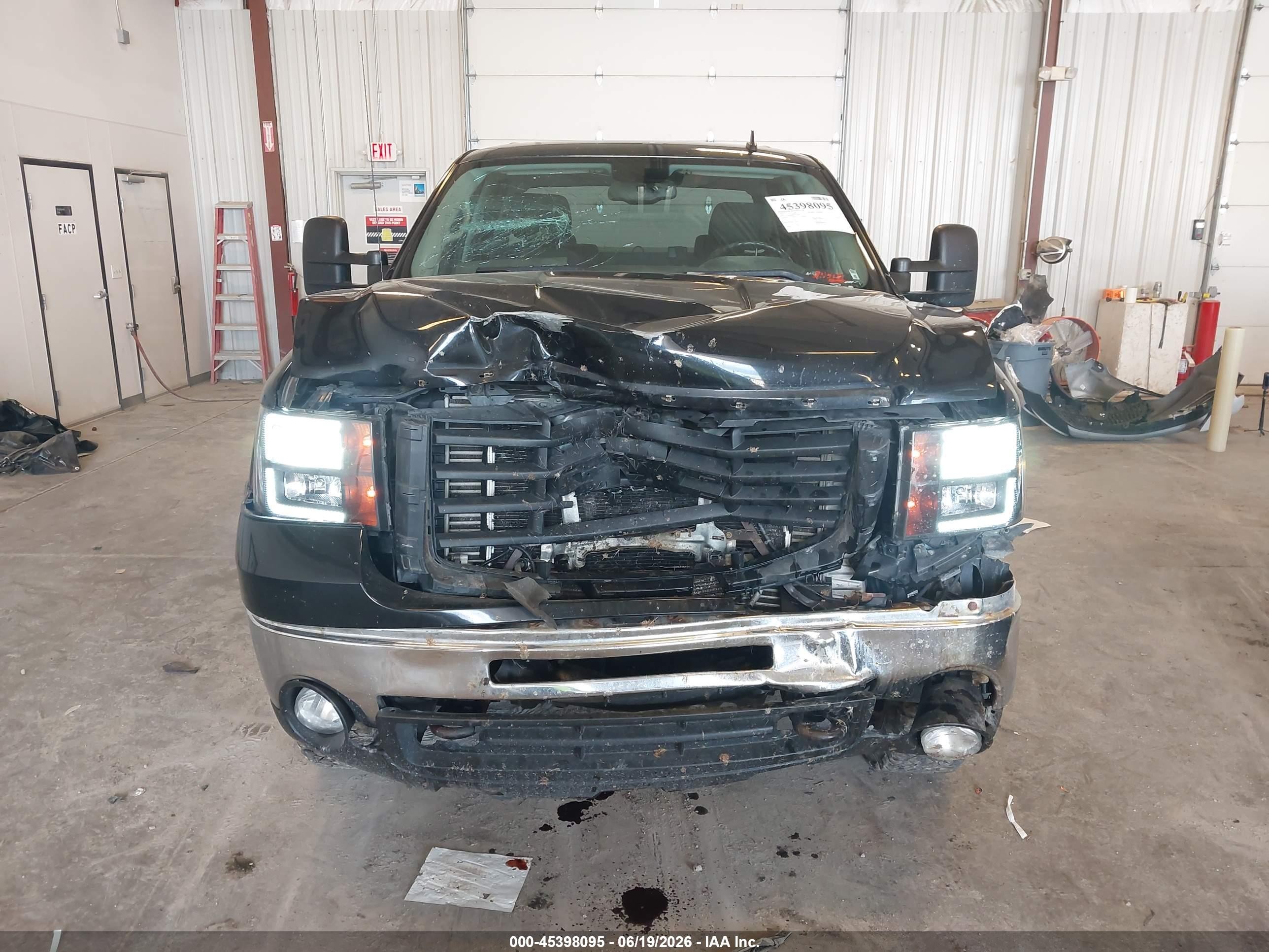 2010 Gmc Sierra 2500hd Sle Black vin: 1GT4K0B66AF126052