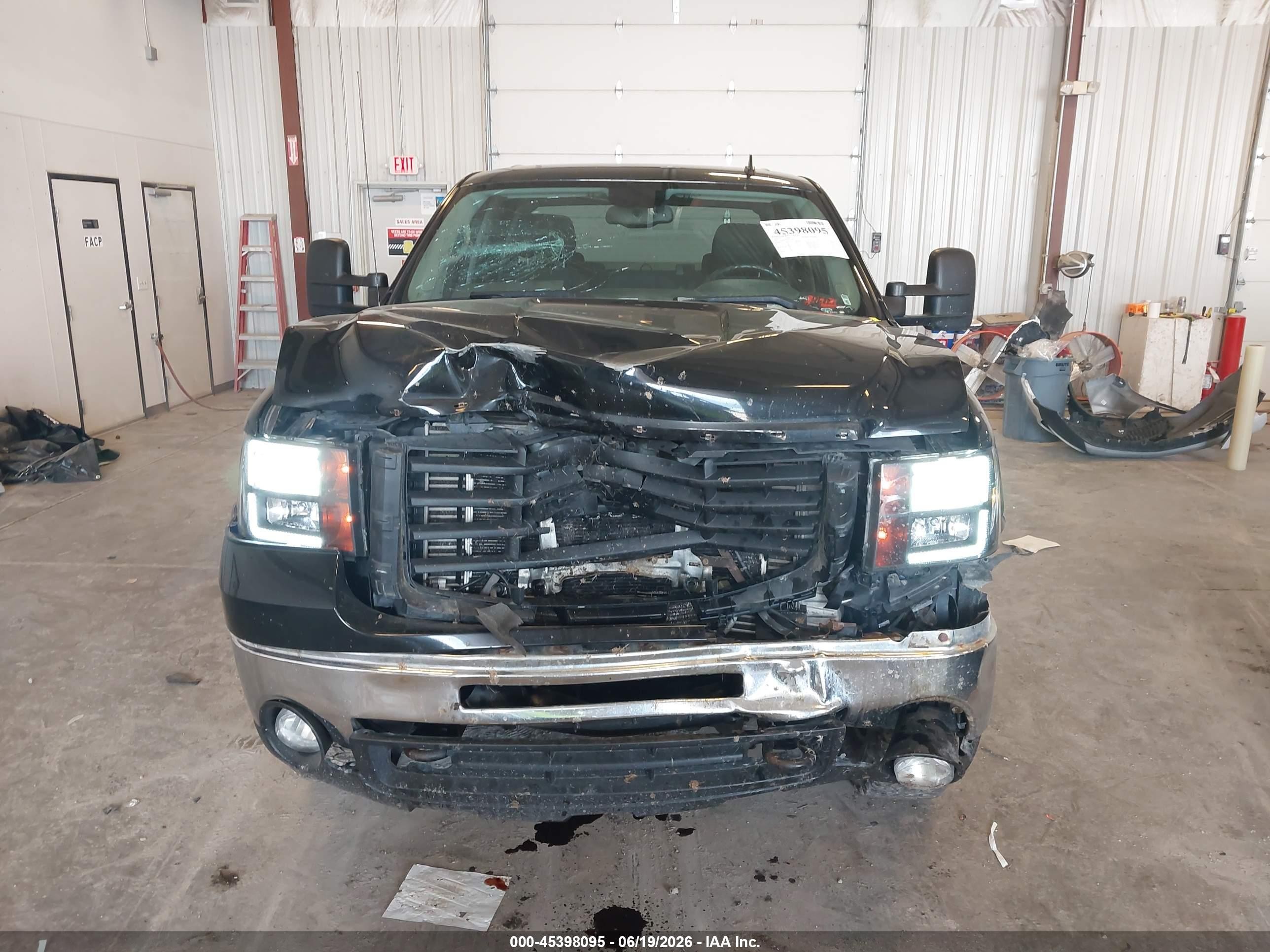 2010 Gmc Sierra 2500hd Sle Black vin: 1GT4K0B66AF126052