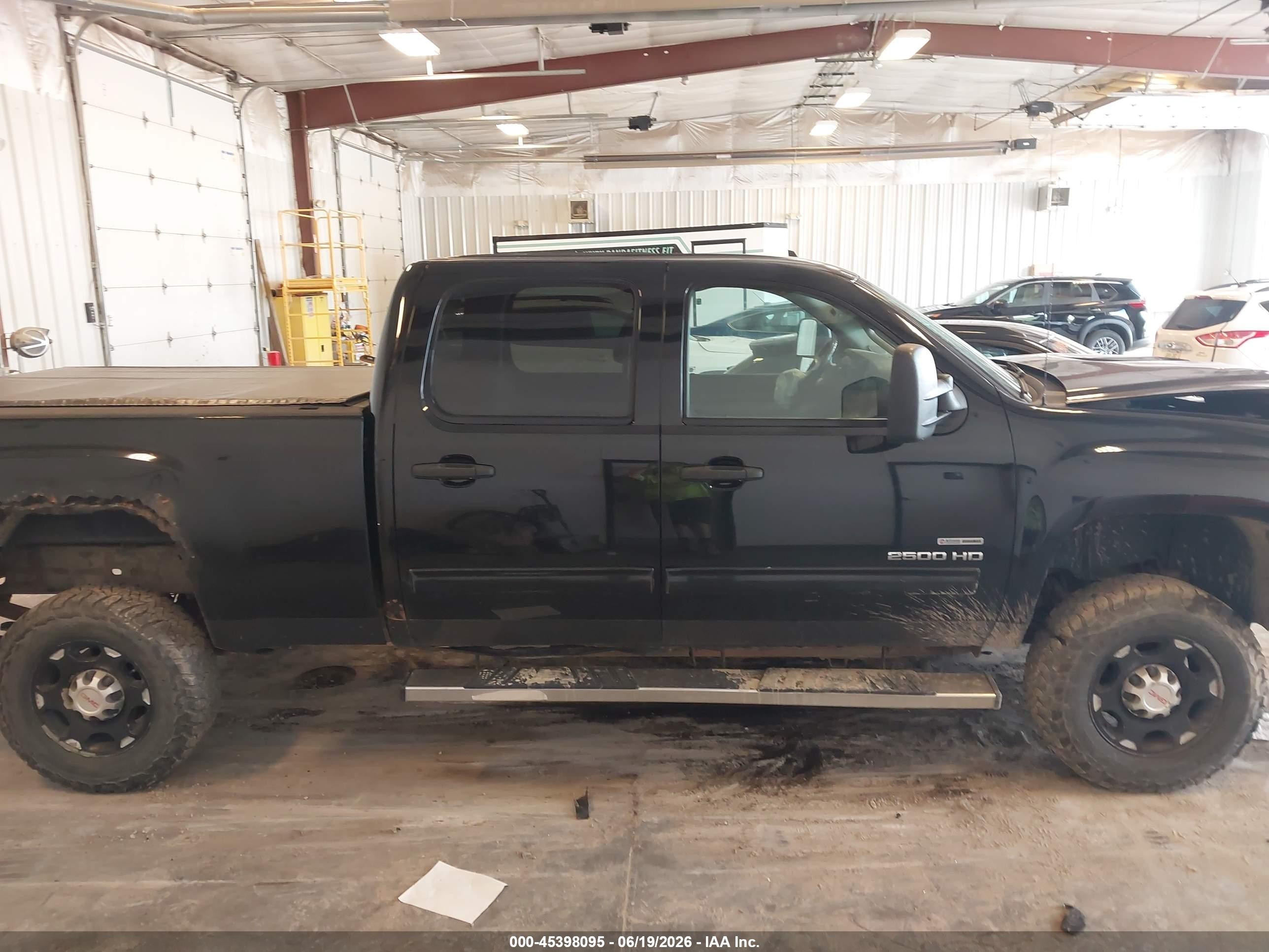 2010 Gmc Sierra 2500hd Sle Black vin: 1GT4K0B66AF126052