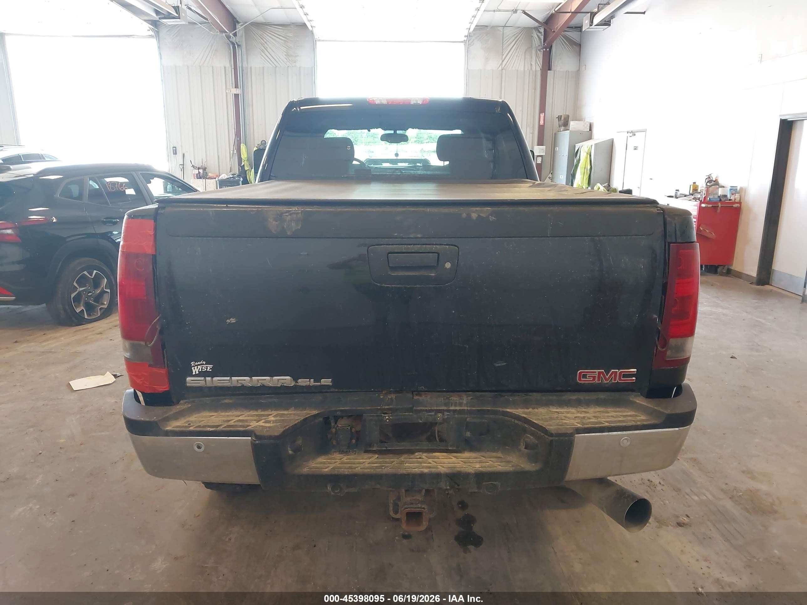 2010 Gmc Sierra 2500hd Sle Black vin: 1GT4K0B66AF126052