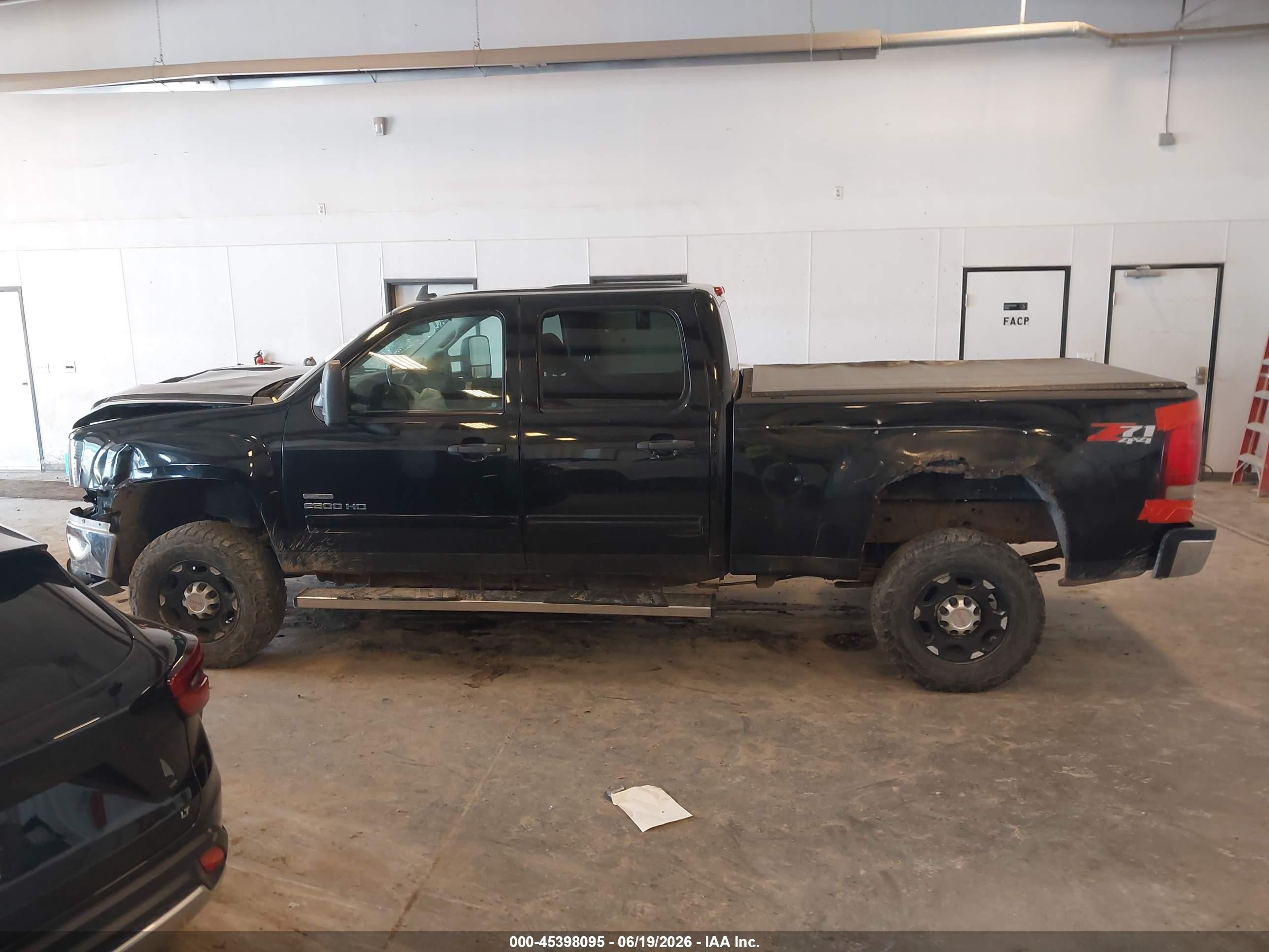 2010 Gmc Sierra 2500hd Sle Black vin: 1GT4K0B66AF126052