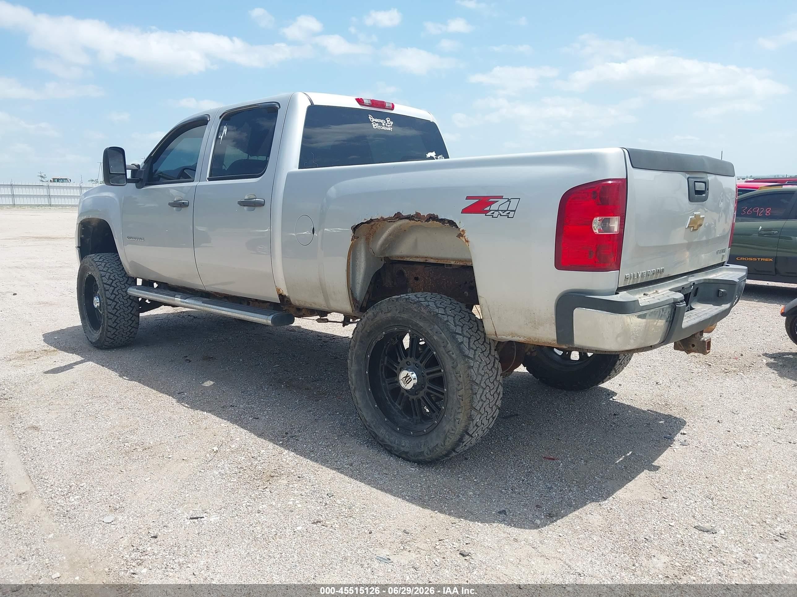 2010 Gmc Sierra 2500hd Sle Серебряный vin: 1GT4K0BG4AF136555