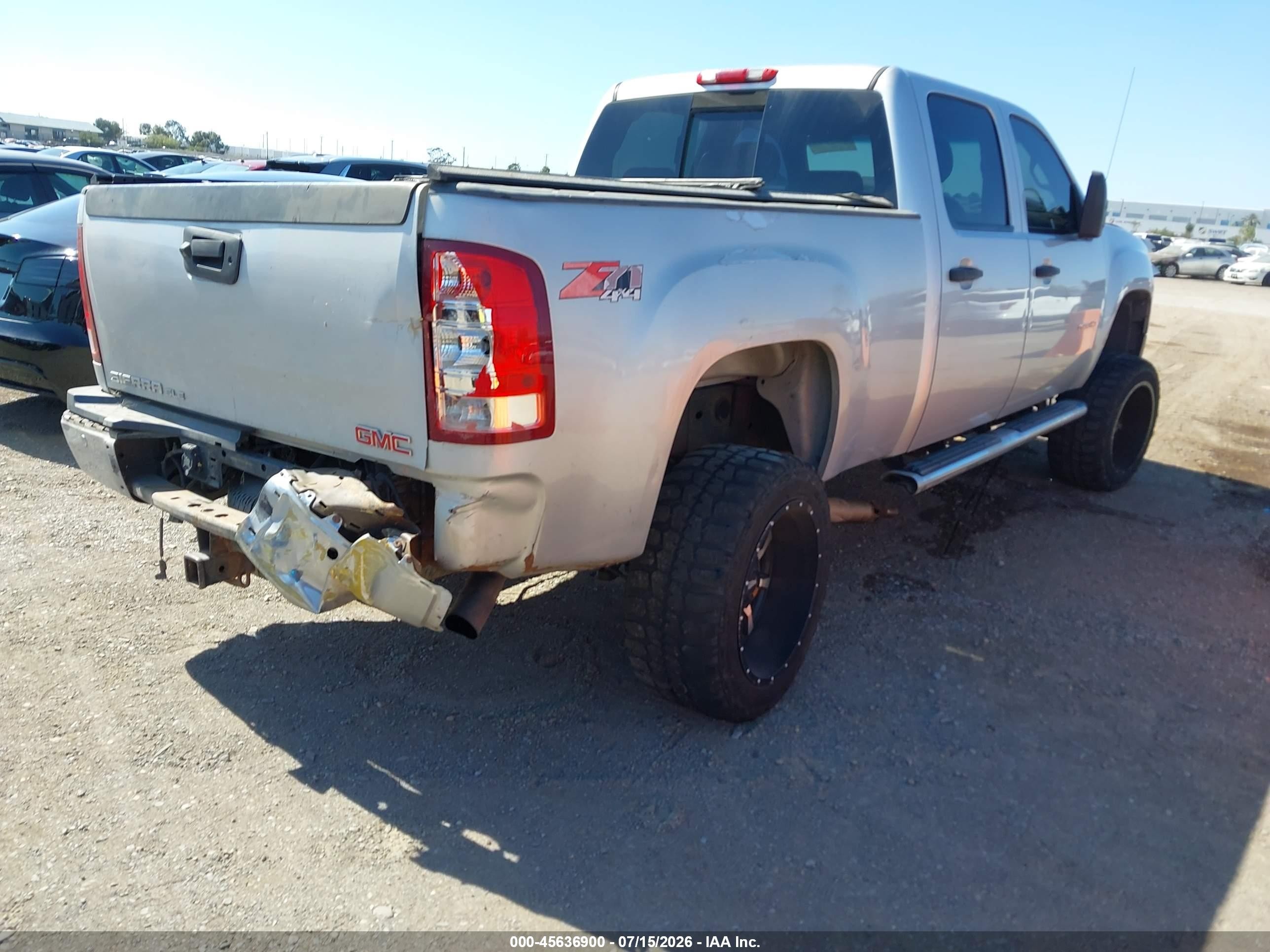 2010 Gmc Sierra 2500hd Sle Silver vin: 1GT4K0BG8AF152483