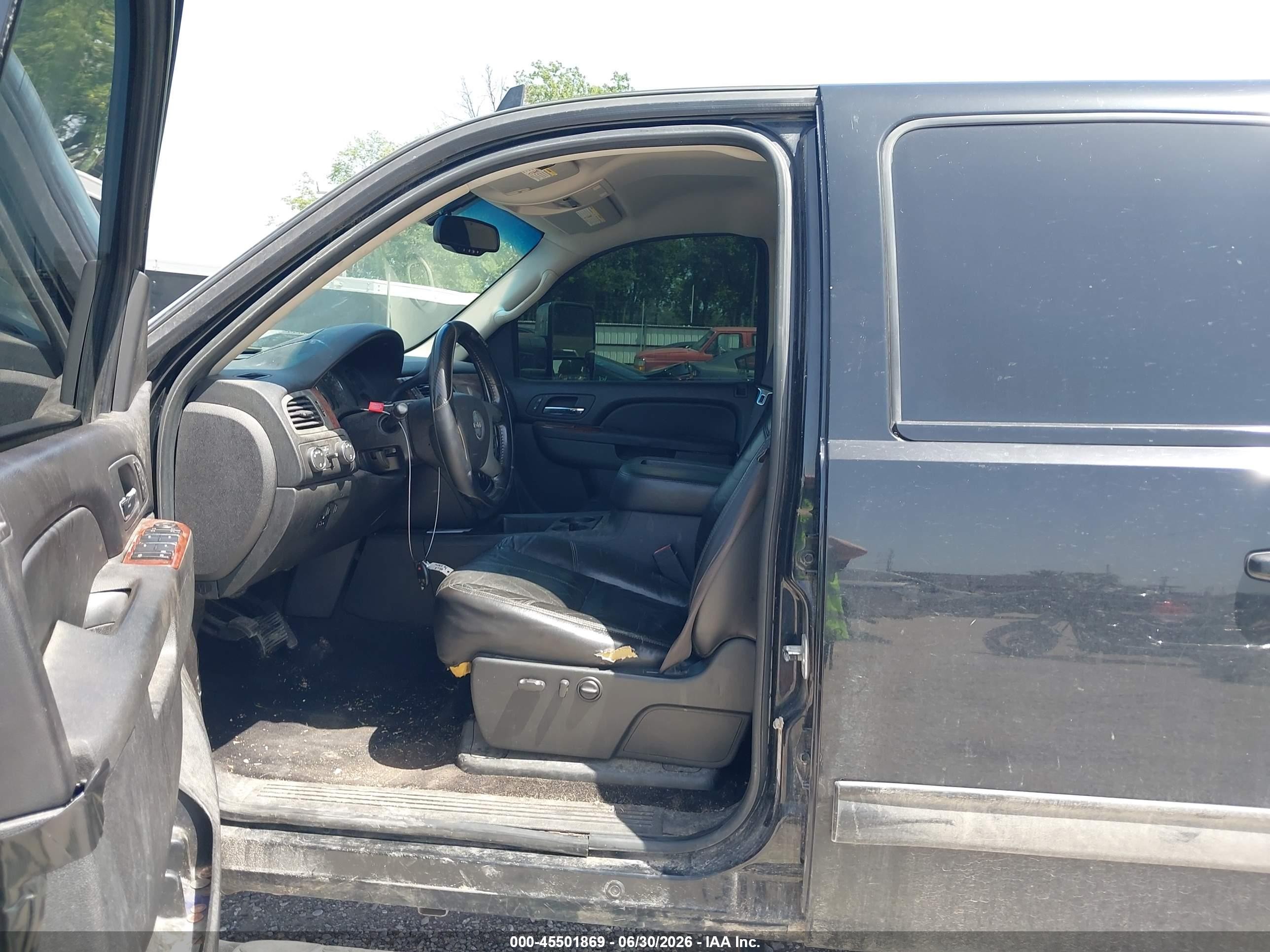 2010 Gmc Sierra 2500hd Slt Black vin: 1GT4K1BG0AF146439