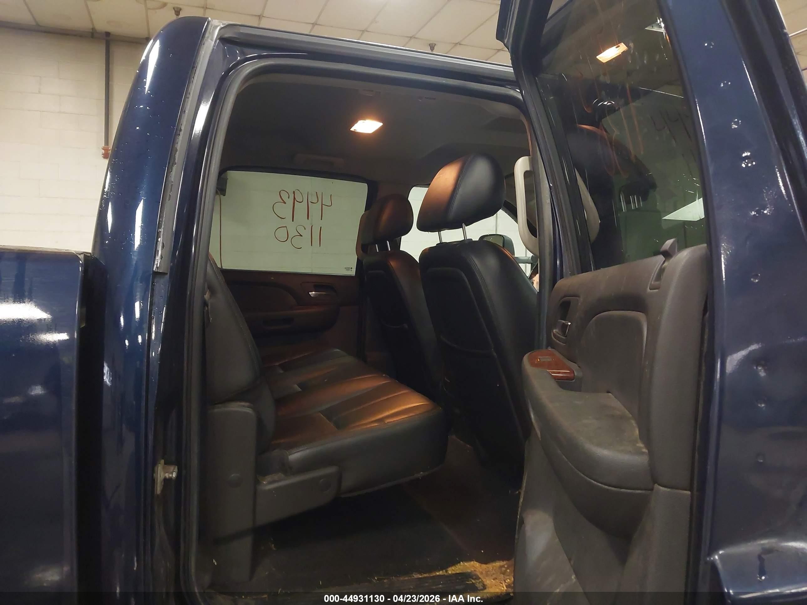 2010 Gmc Sierra 2500hd Slt Blue vin: 1GT4K1BG2AF154753