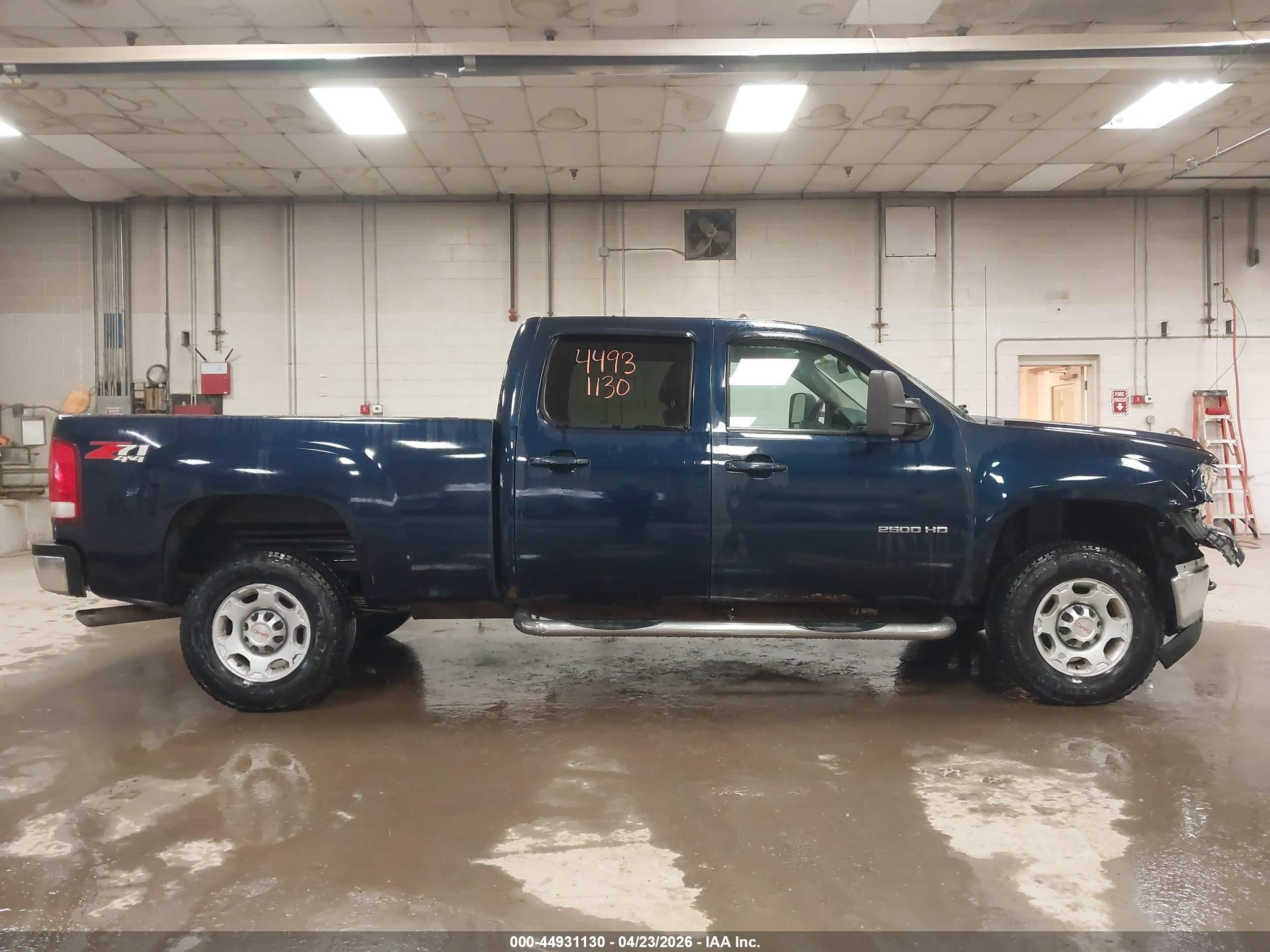 2010 Gmc Sierra 2500hd Slt Blue vin: 1GT4K1BG2AF154753